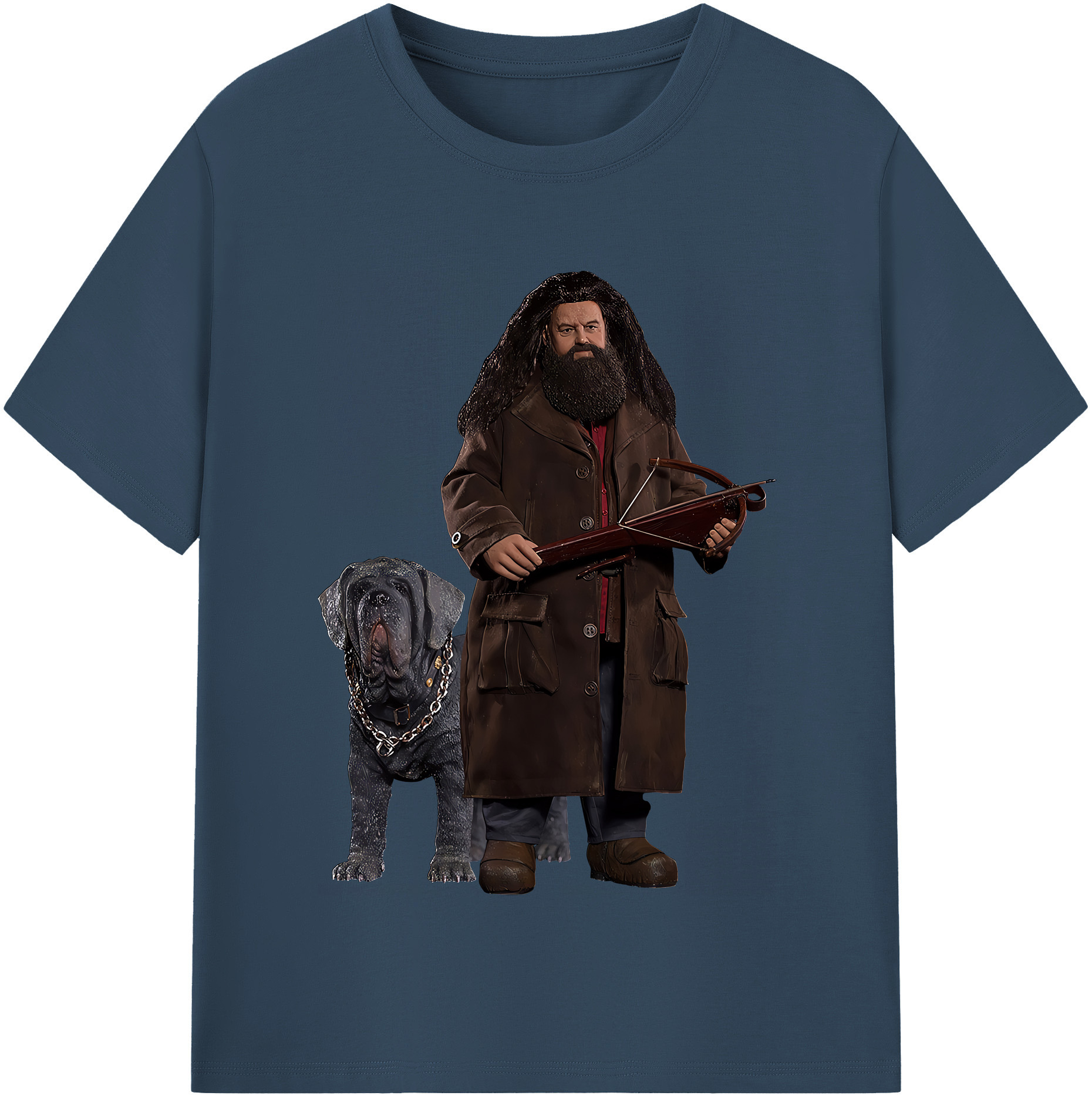 （画像用） Harry Potter ハリー・ポッターシリーズ 綿100％半袖Tシャツ（フロントプリント）