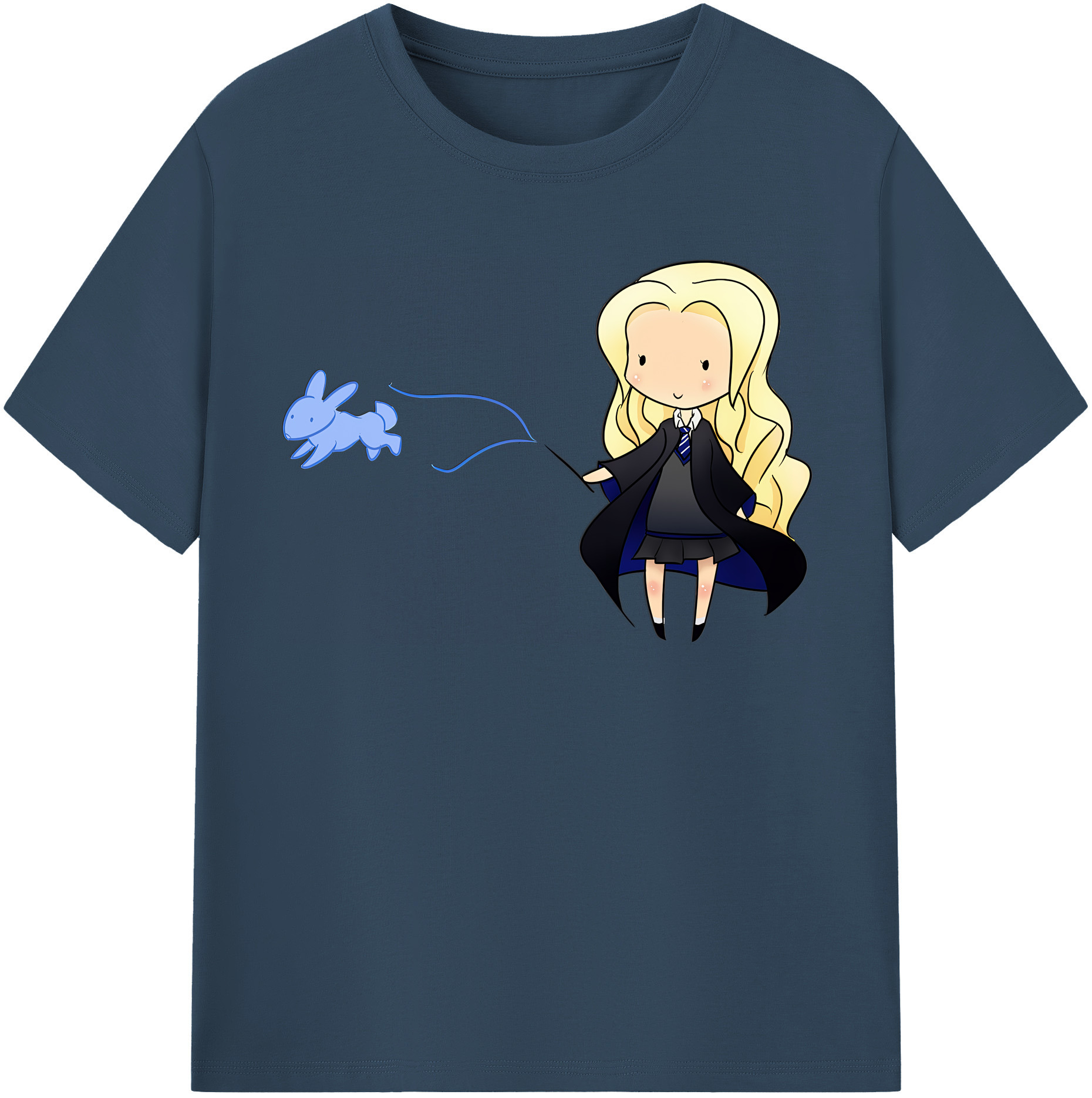 （画像用） Harry Potter ハリー・ポッターシリーズ 綿100％半袖Tシャツ（フロントプリント）
