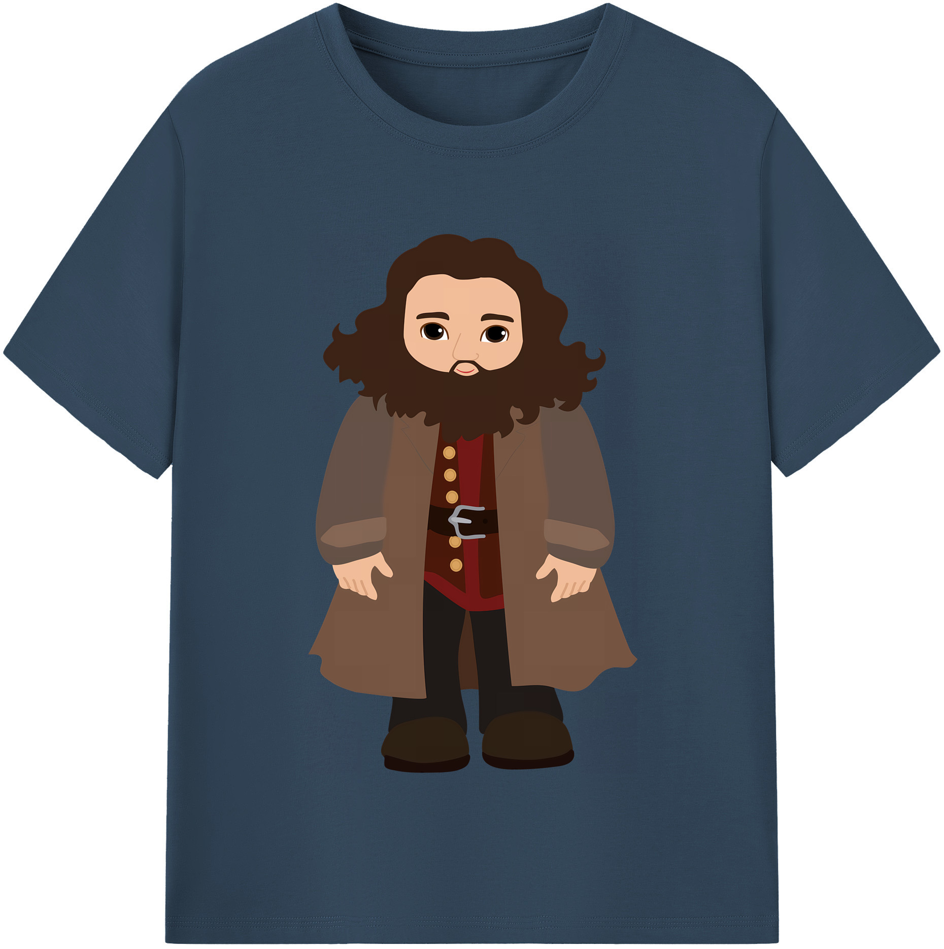（画像用） Harry Potter ハリー・ポッターシリーズ 綿100％半袖Tシャツ（フロントプリント）