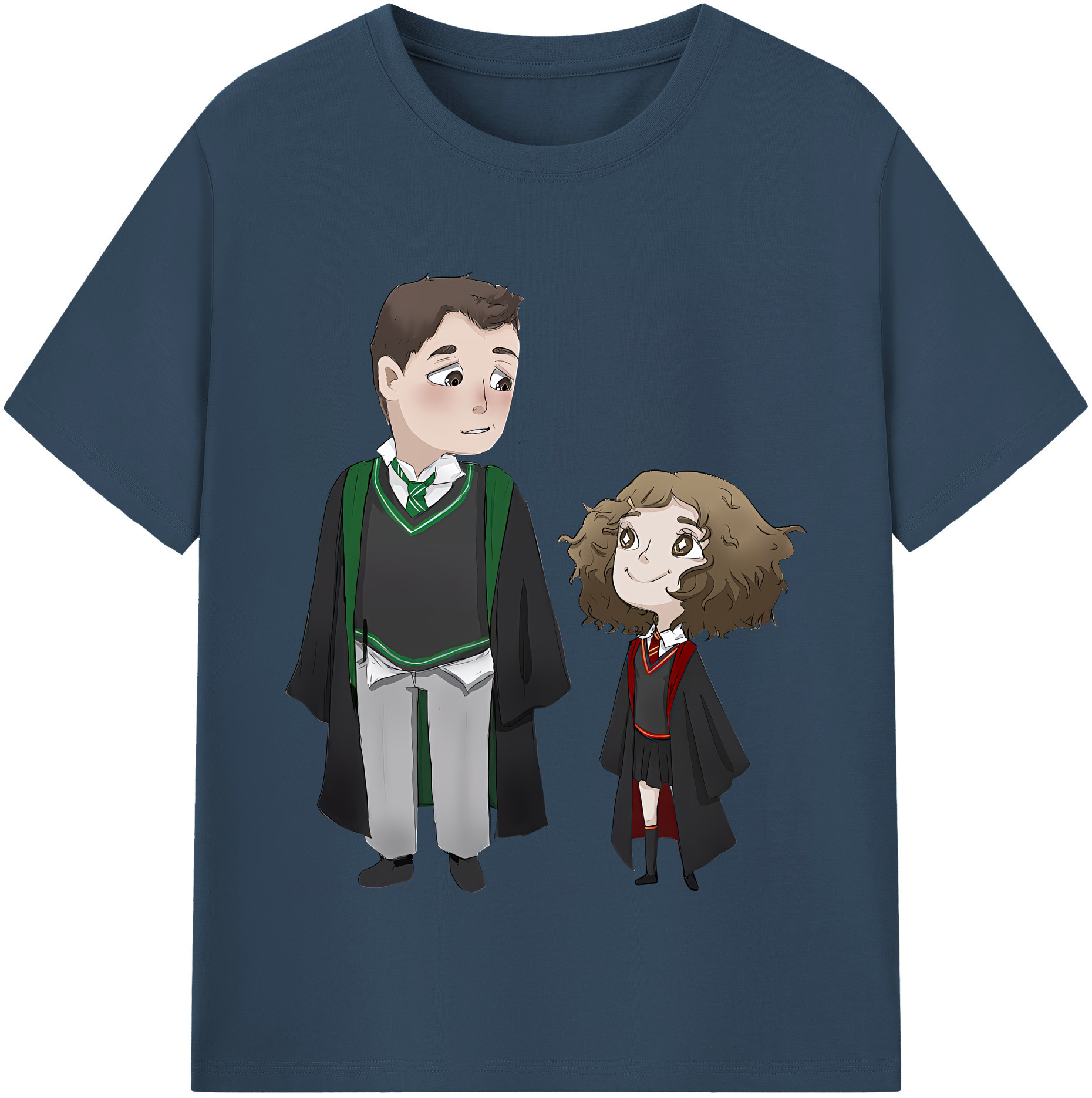（画像用） Harry Potter ハリー・ポッターシリーズ 綿100％半袖Tシャツ（フロントプリント）
