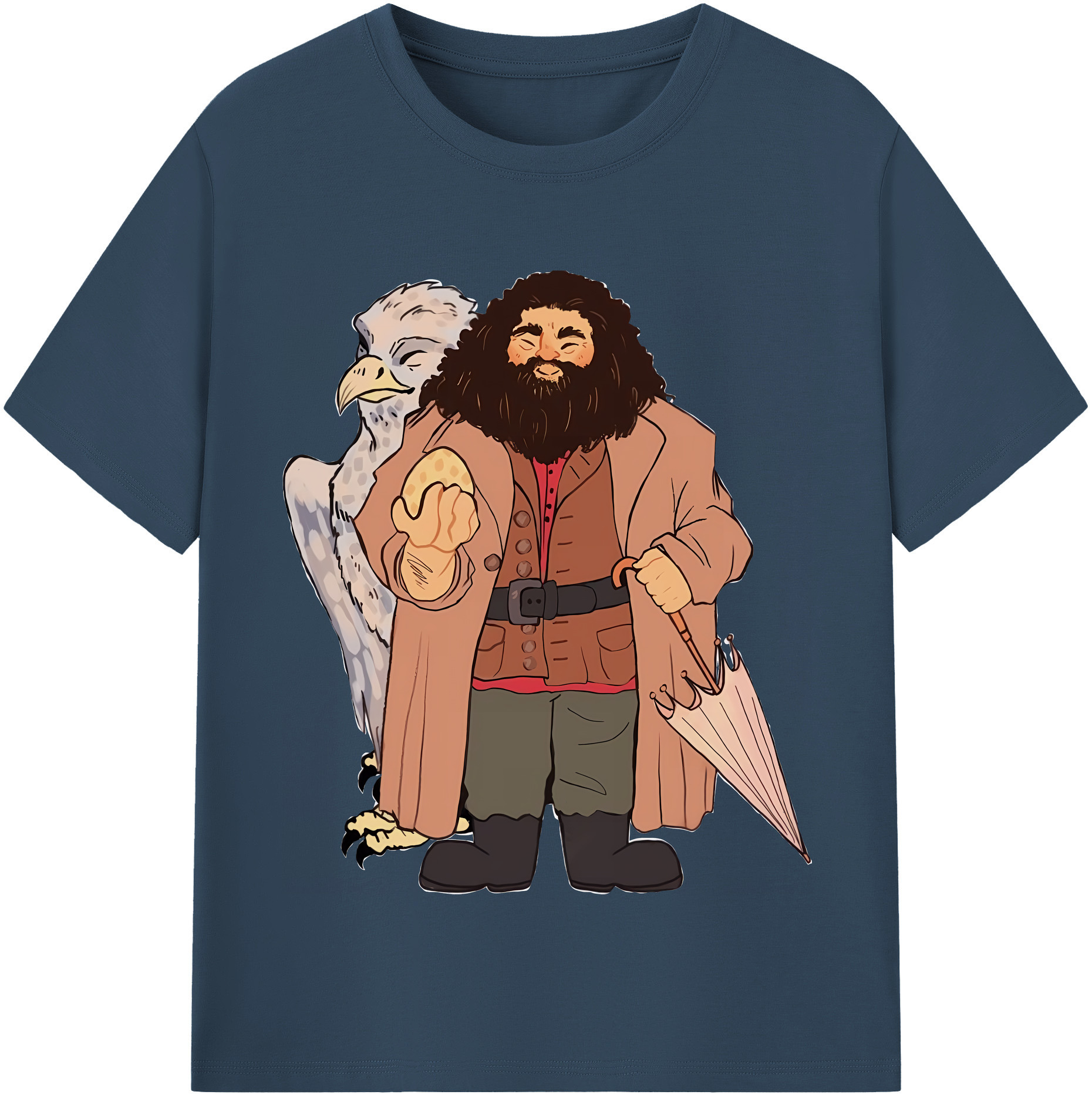 （画像用） Harry Potter ハリー・ポッターシリーズ 綿100％半袖Tシャツ（フロントプリント）