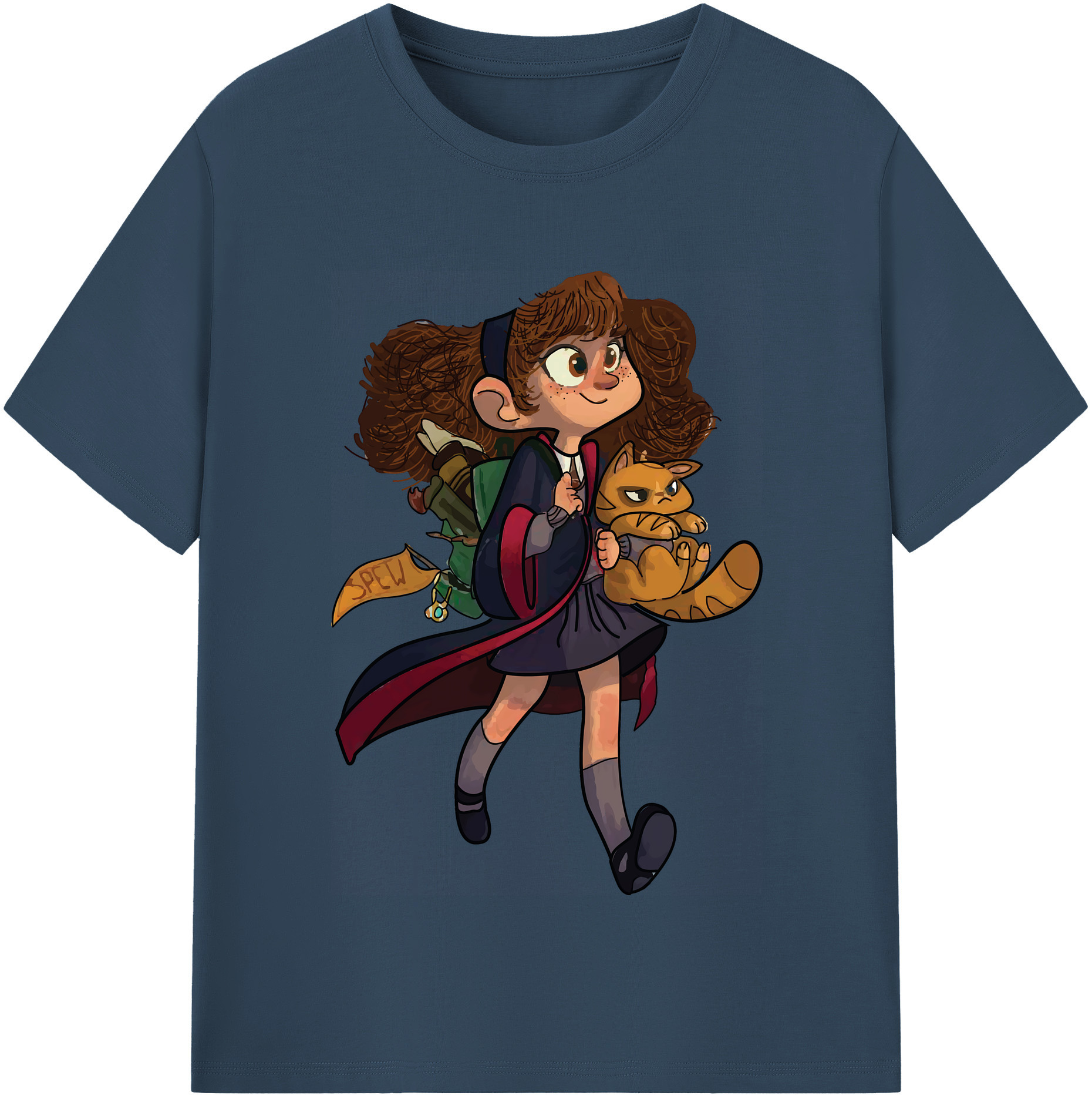 （画像用） Harry Potter ハリー・ポッターシリーズ 綿100％半袖Tシャツ（フロントプリント）