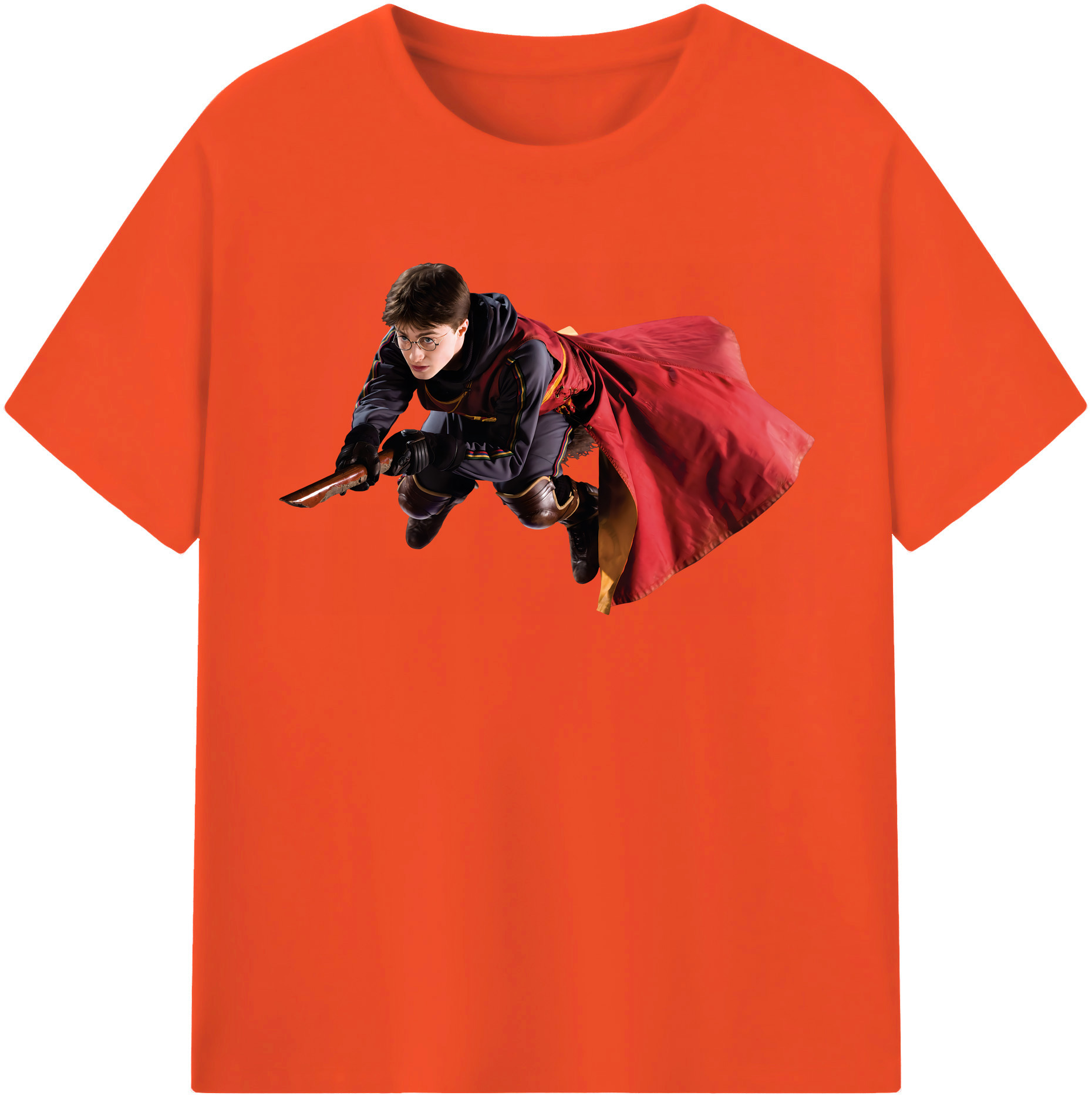 （画像用） Harry Potter ハリー・ポッターシリーズ 綿100％半袖Tシャツ（フロントプリント）