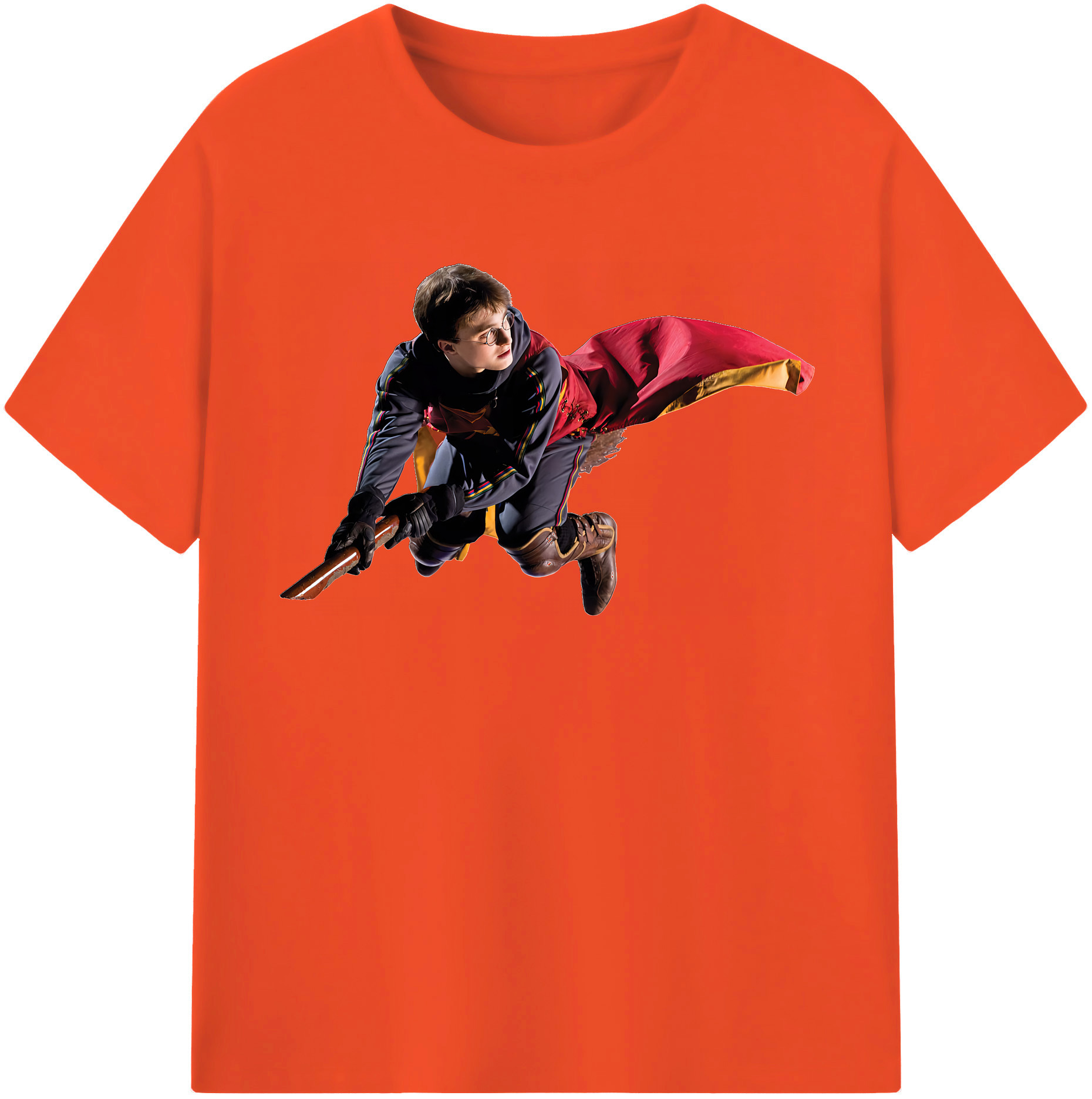 （画像用） Harry Potter ハリー・ポッターシリーズ 綿100％半袖Tシャツ（フロントプリント）