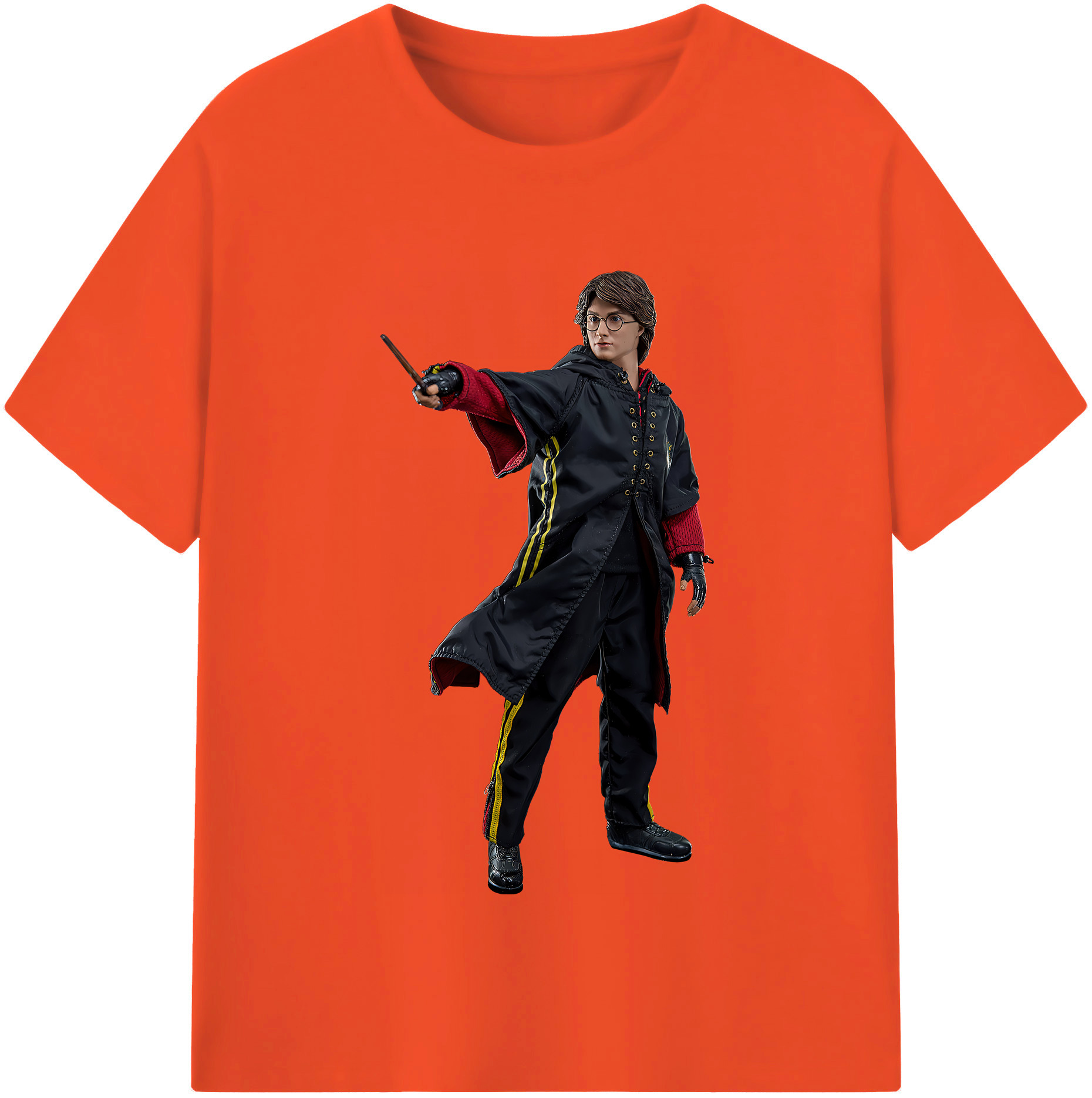 （画像用） Harry Potter ハリー・ポッターシリーズ 綿100％半袖Tシャツ（フロントプリント）