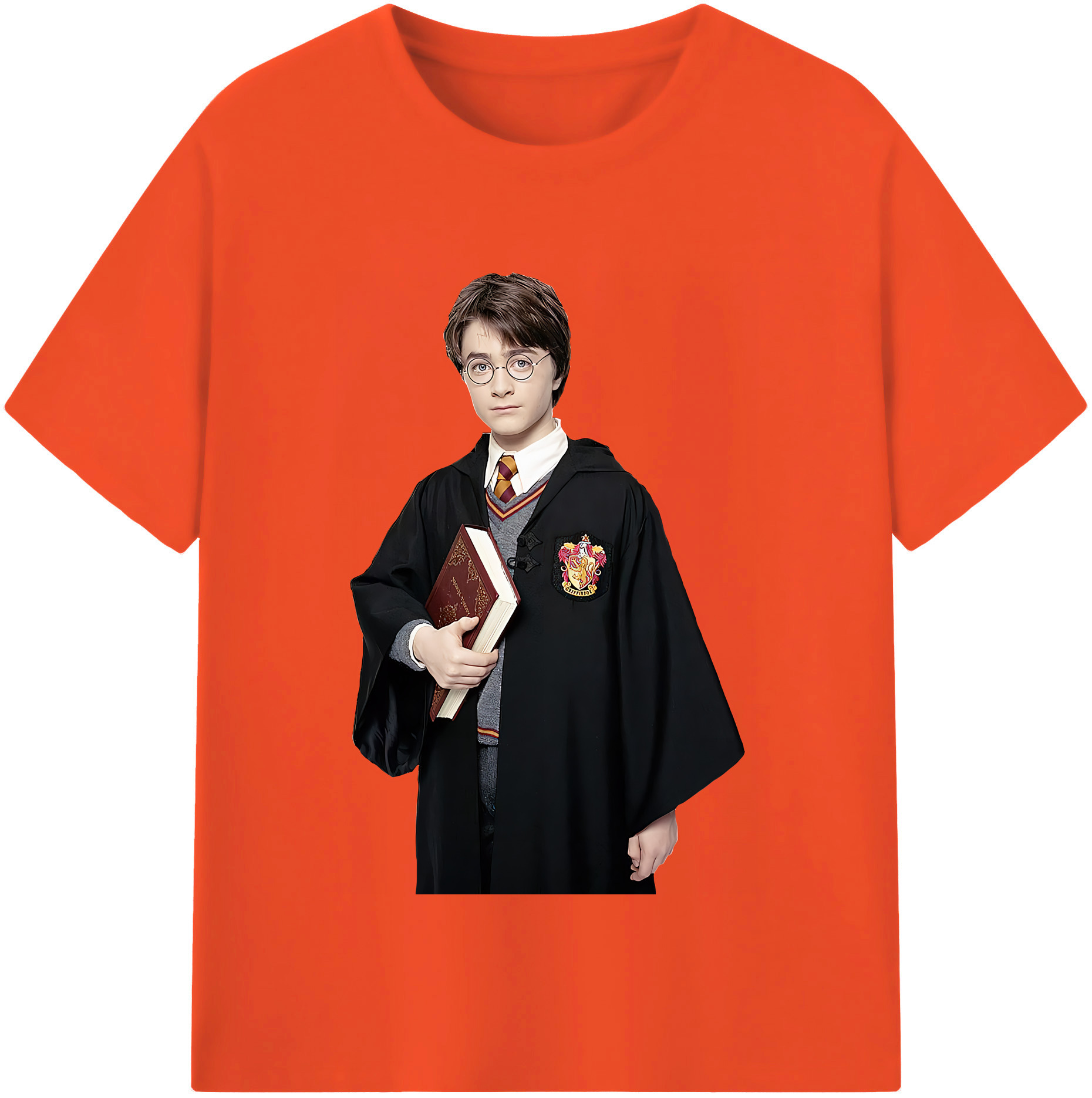（画像用） Harry Potter ハリー・ポッターシリーズ 綿100％半袖Tシャツ（フロントプリント）