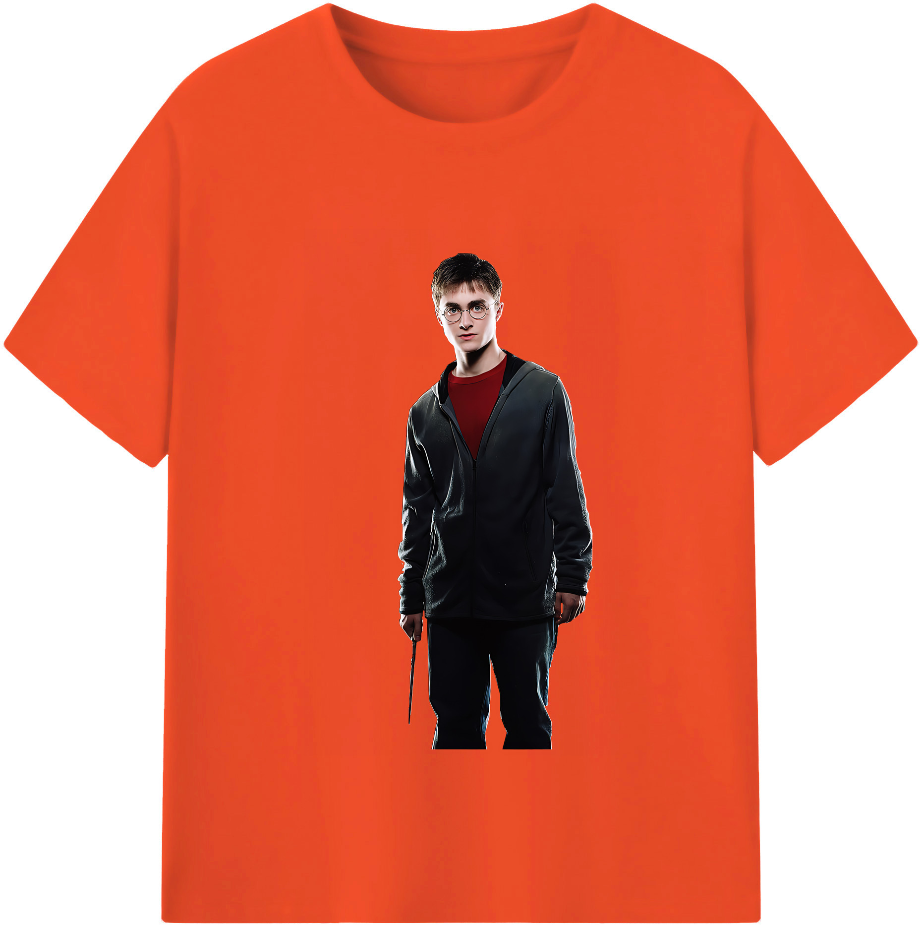 （画像用） Harry Potter ハリー・ポッターシリーズ 綿100％半袖Tシャツ（フロントプリント）