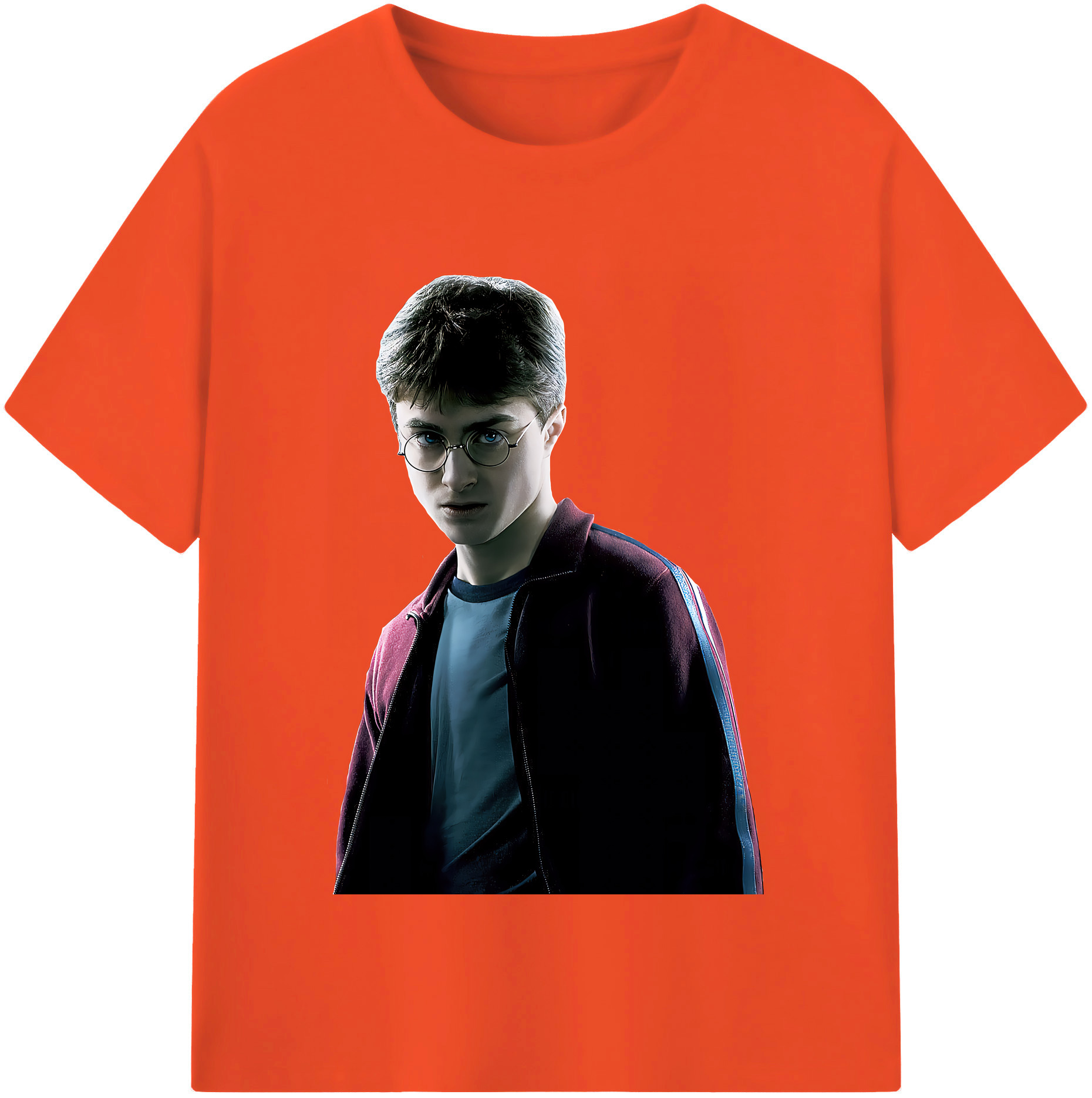 （画像用） Harry Potter ハリー・ポッターシリーズ 綿100％半袖Tシャツ（フロントプリント）