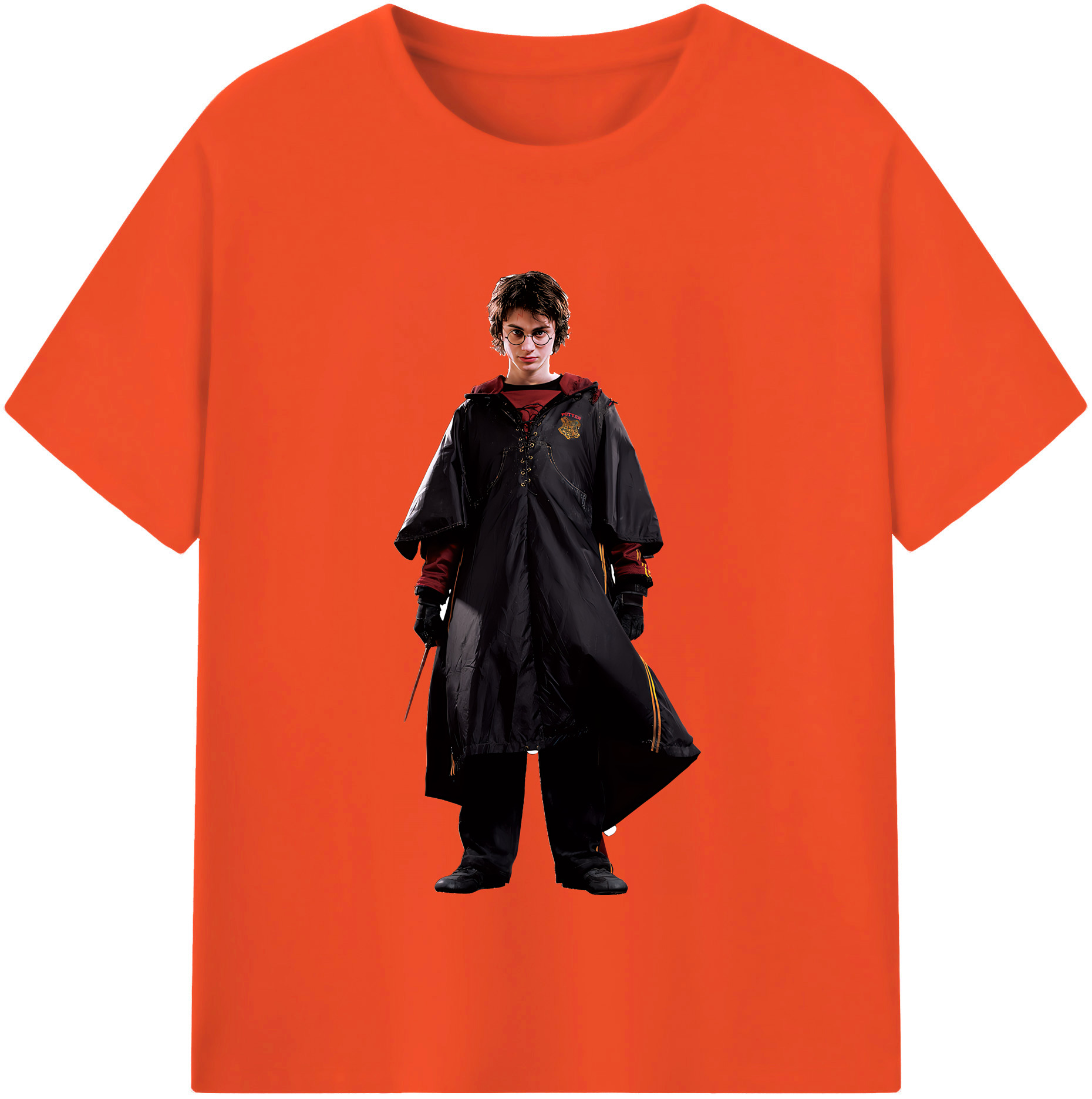 （画像用） Harry Potter ハリー・ポッターシリーズ 綿100％半袖Tシャツ（フロントプリント）
