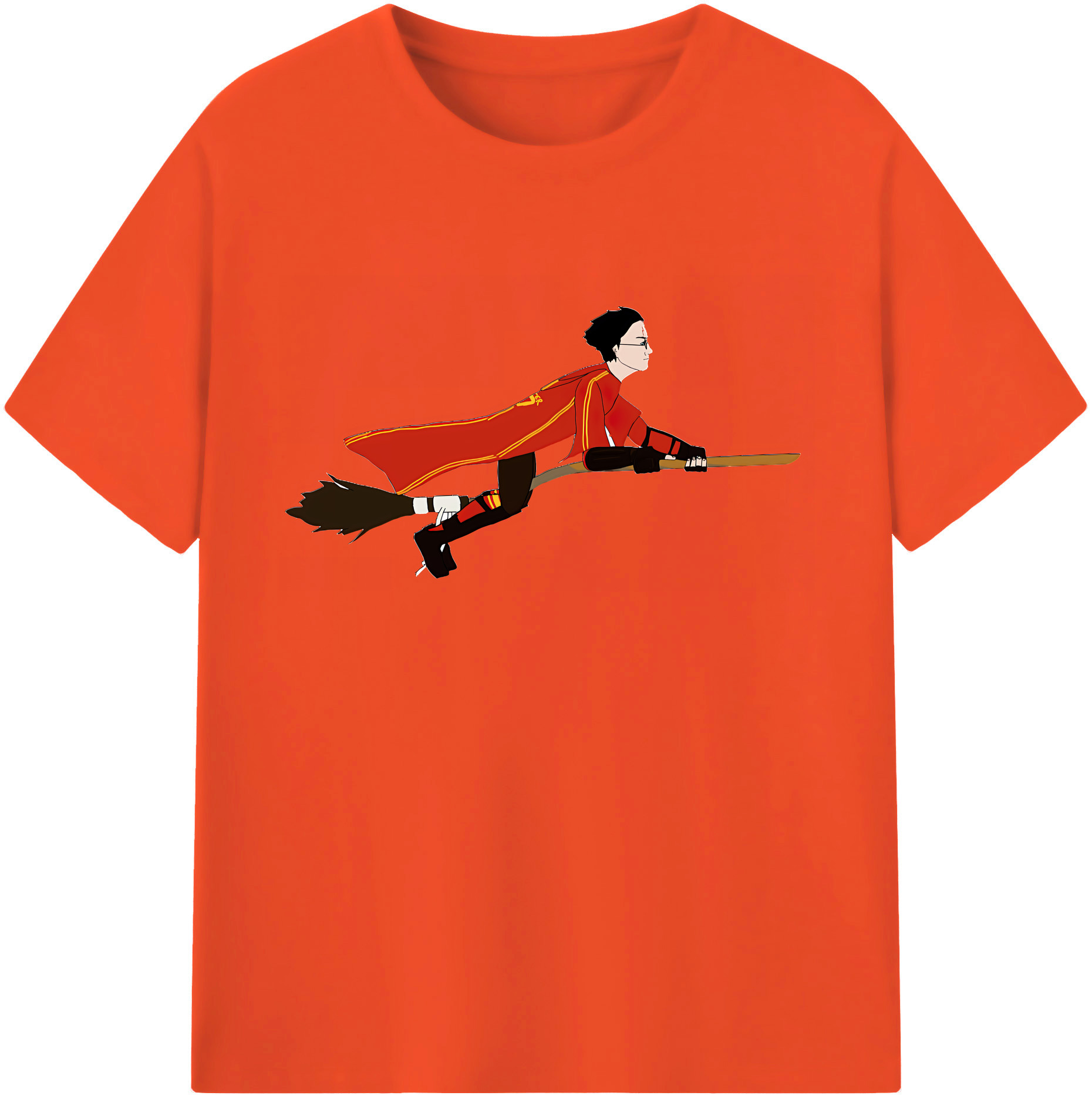 （画像用） Harry Potter ハリー・ポッターシリーズ 綿100％半袖Tシャツ（フロントプリント）