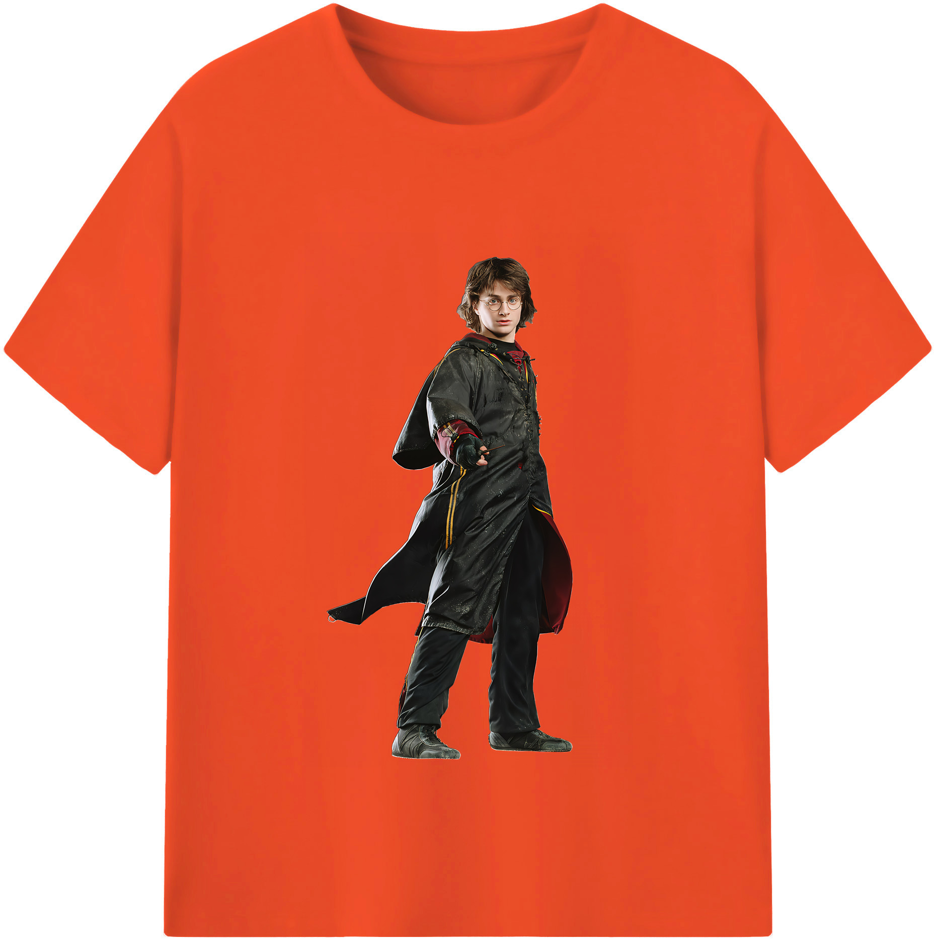 （画像用） Harry Potter ハリー・ポッターシリーズ 綿100％半袖Tシャツ（フロントプリント）