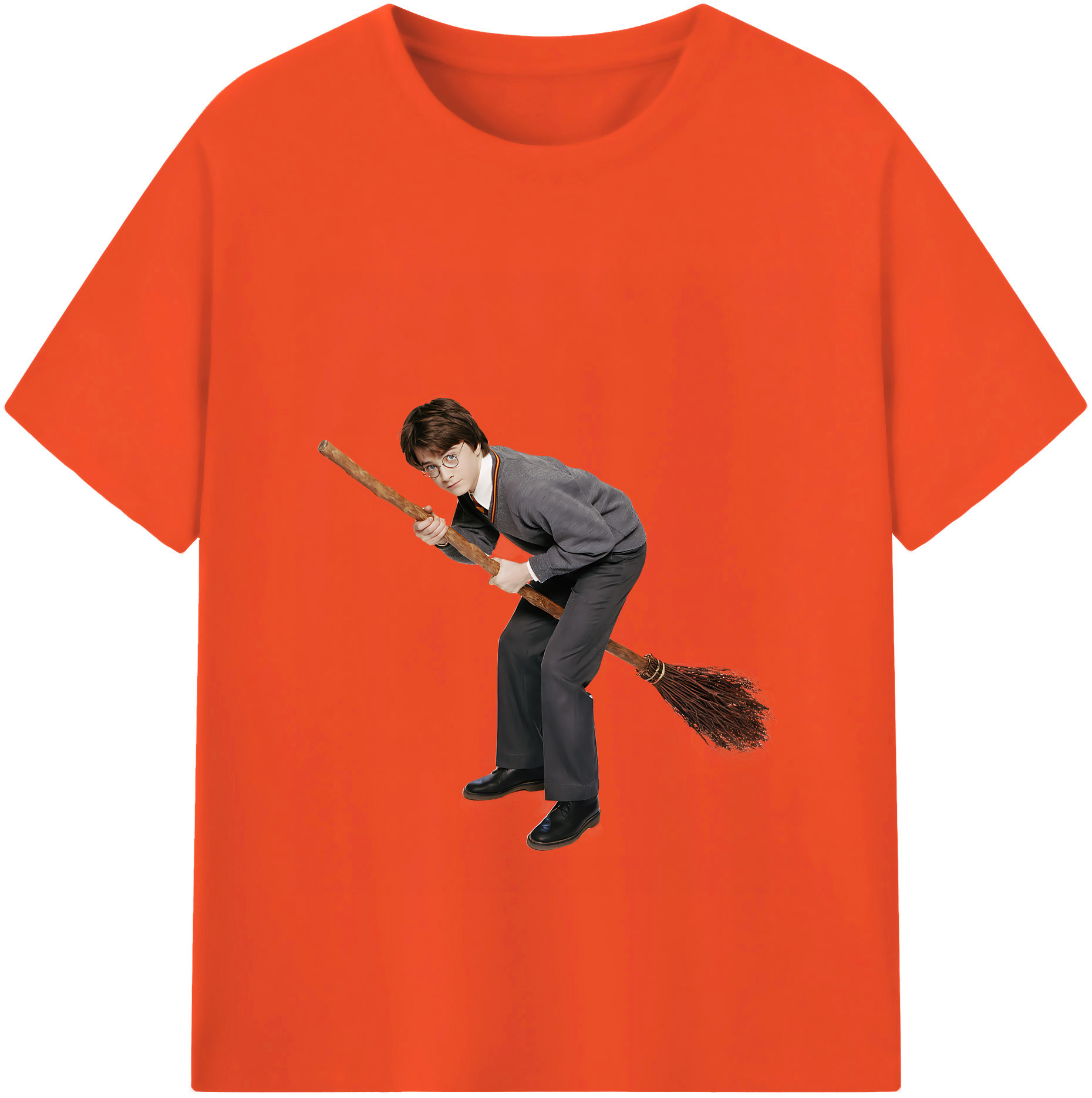（画像用） Harry Potter ハリー・ポッターシリーズ 綿100％半袖Tシャツ（フロントプリント）