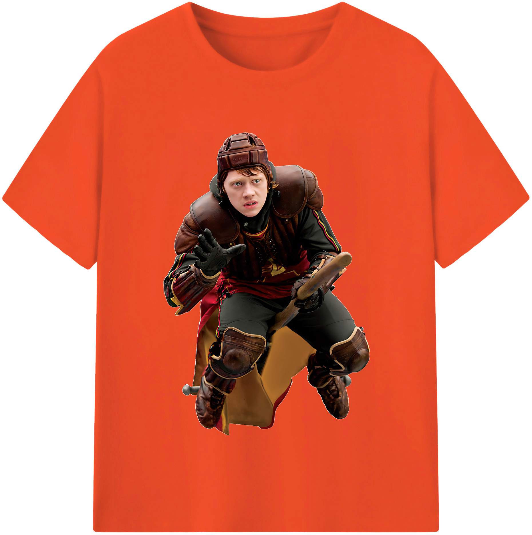 （画像用） Harry Potter ハリー・ポッターシリーズ 綿100％半袖Tシャツ（フロントプリント）