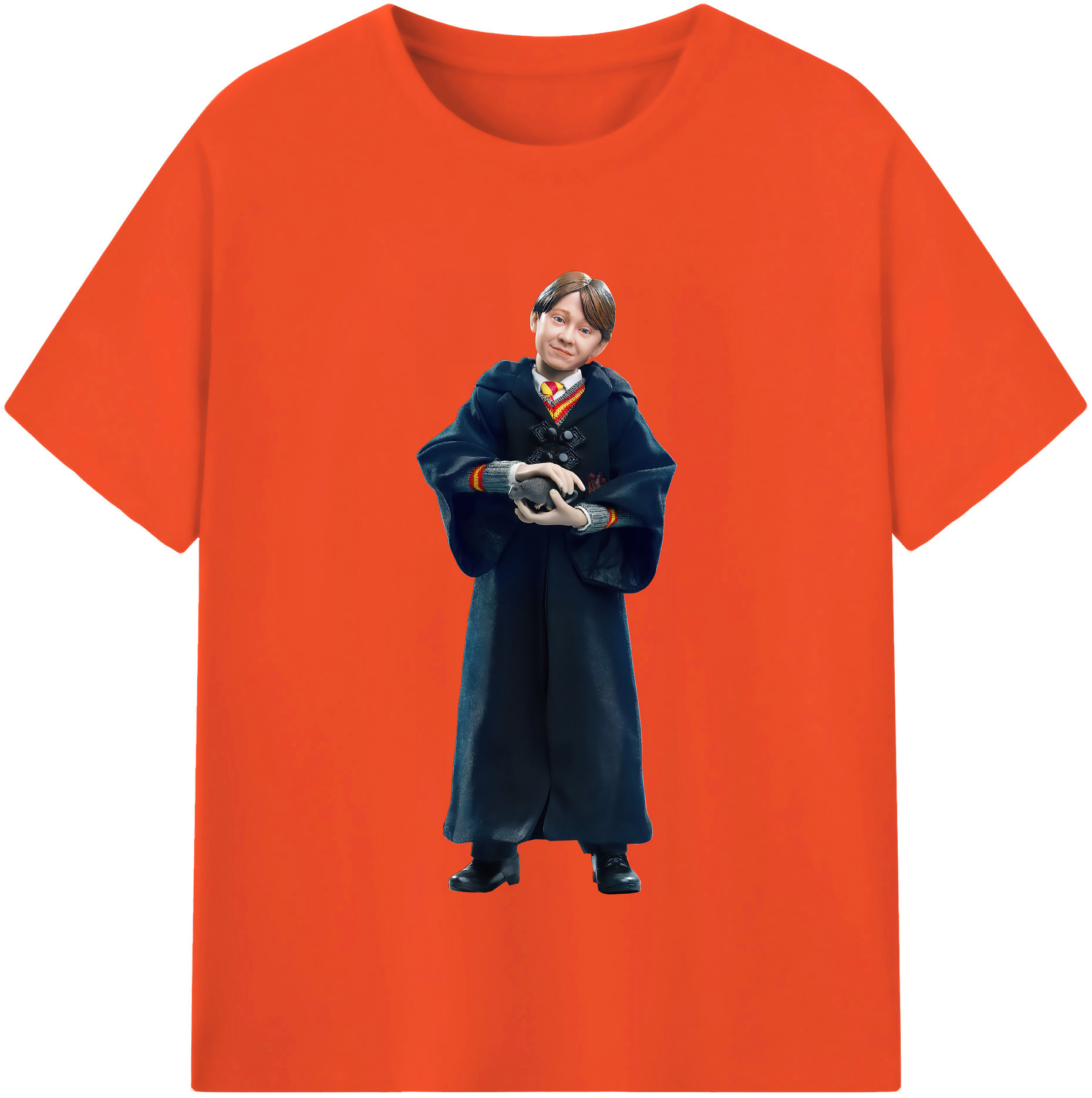（画像用） Harry Potter ハリー・ポッターシリーズ 綿100％半袖Tシャツ（フロントプリント）