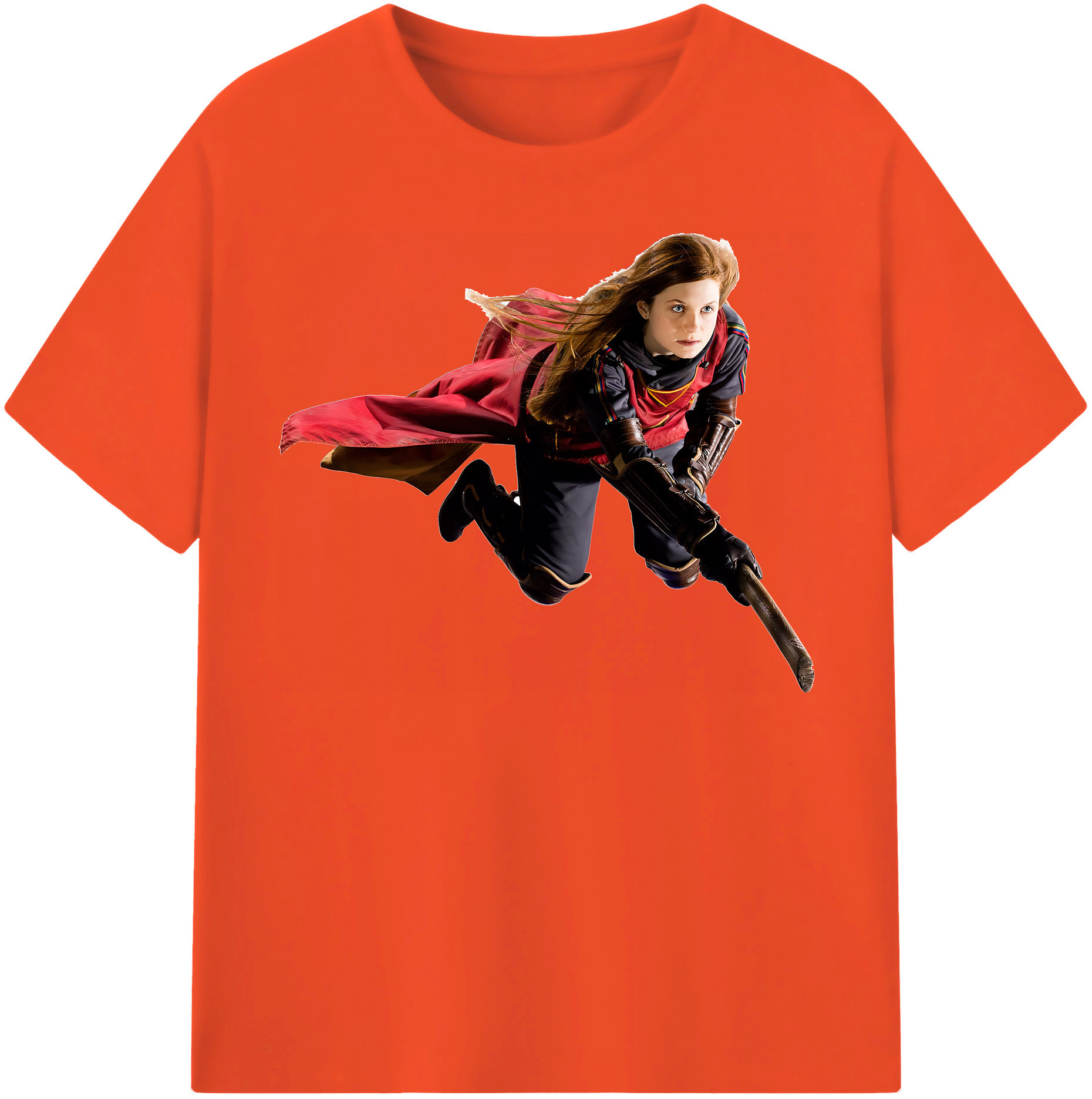 （画像用） Harry Potter ハリー・ポッターシリーズ 綿100％半袖Tシャツ（フロントプリント）