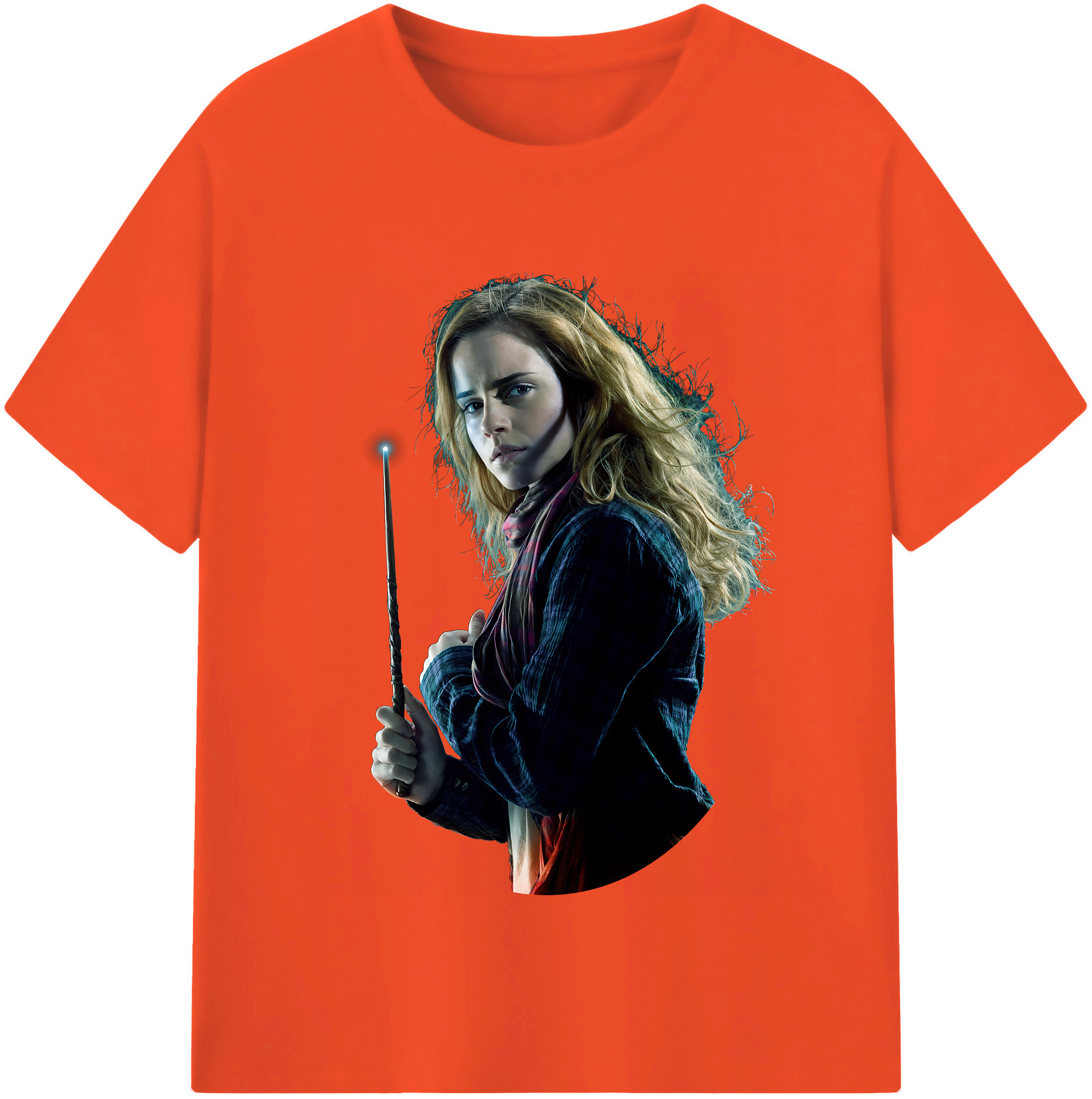 （画像用） Harry Potter ハリー・ポッターシリーズ 綿100％半袖Tシャツ（フロントプリント）