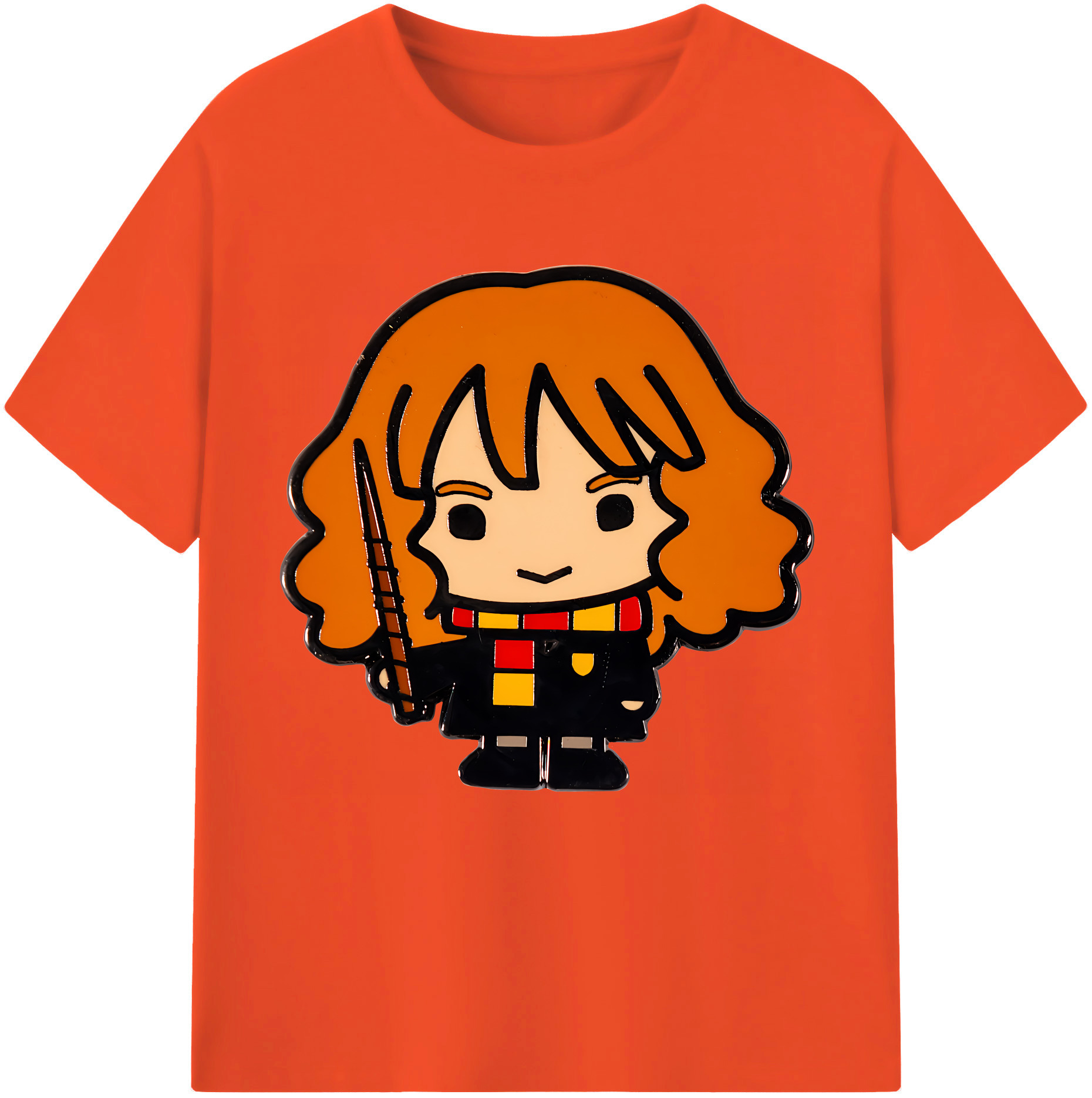 （画像用） Harry Potter ハリー・ポッターシリーズ 綿100％半袖Tシャツ（フロントプリント）