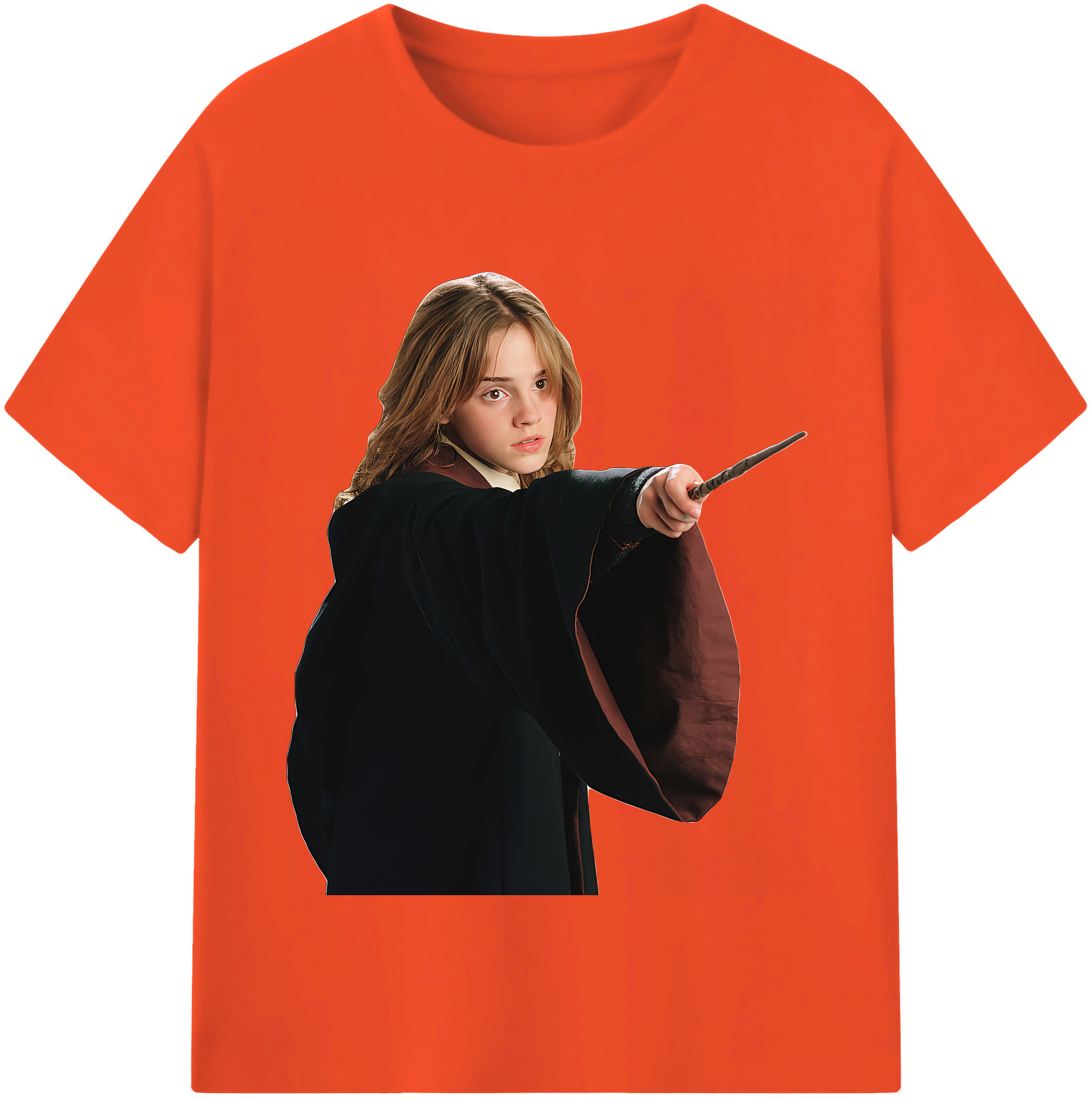 （画像用） Harry Potter ハリー・ポッターシリーズ 綿100％半袖Tシャツ（フロントプリント）