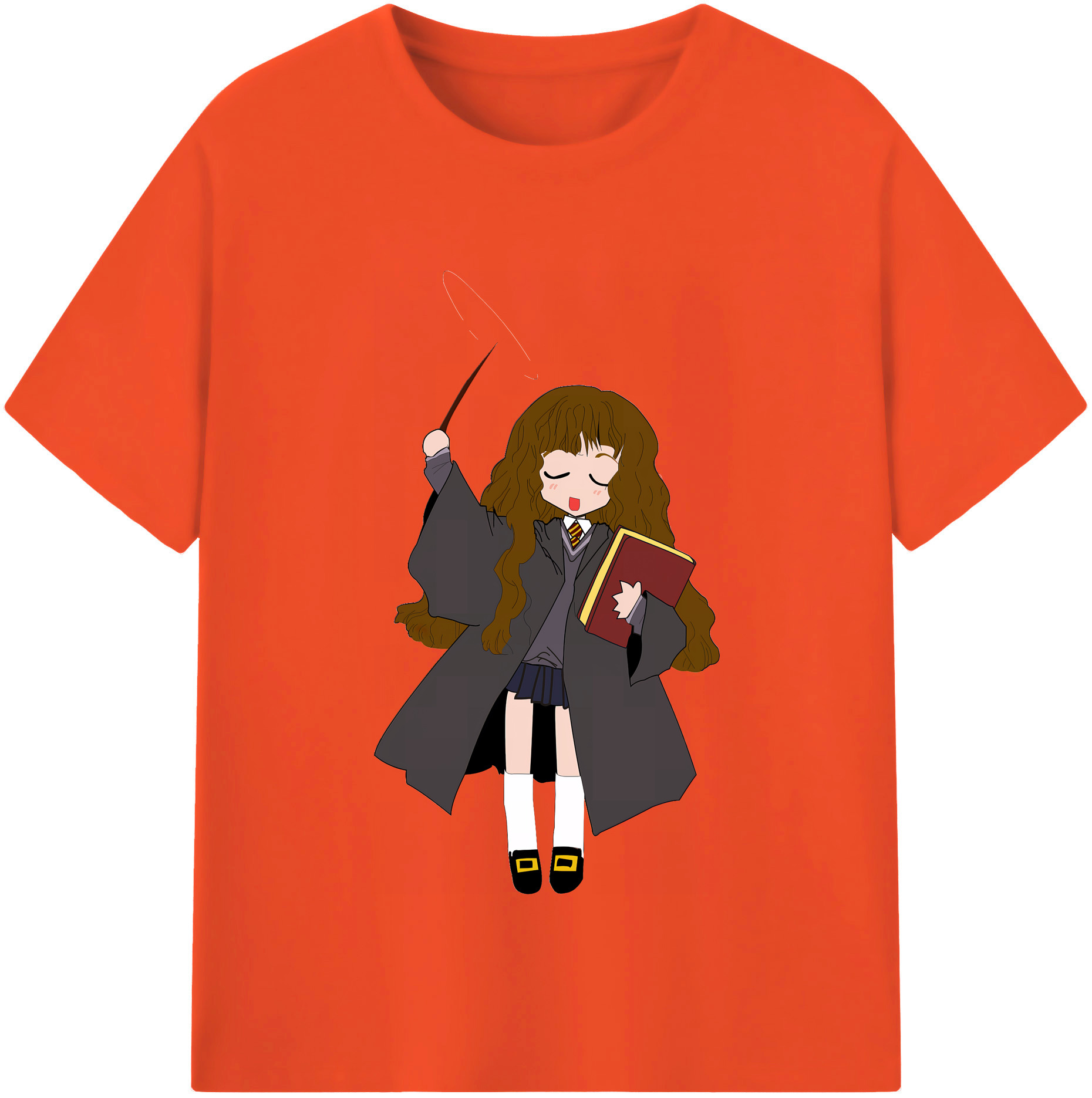 （画像用） Harry Potter ハリー・ポッターシリーズ 綿100％半袖Tシャツ（フロントプリント）