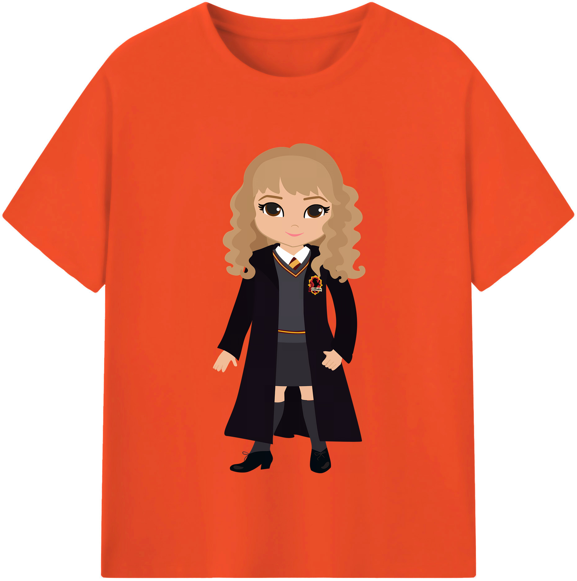 （画像用） Harry Potter ハリー・ポッターシリーズ 綿100％半袖Tシャツ（フロントプリント）