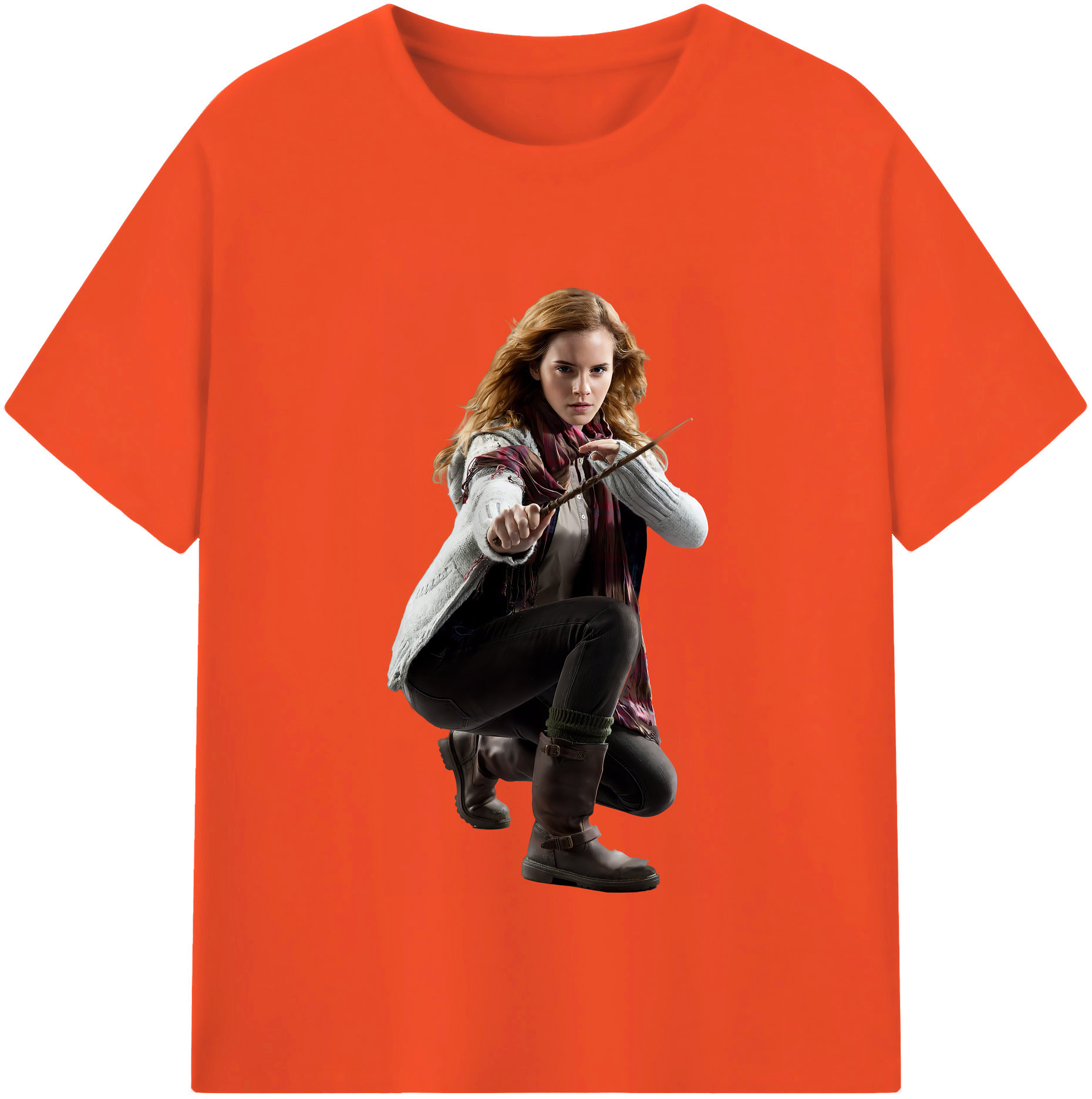 （画像用） Harry Potter ハリー・ポッターシリーズ 綿100％半袖Tシャツ（フロントプリント）