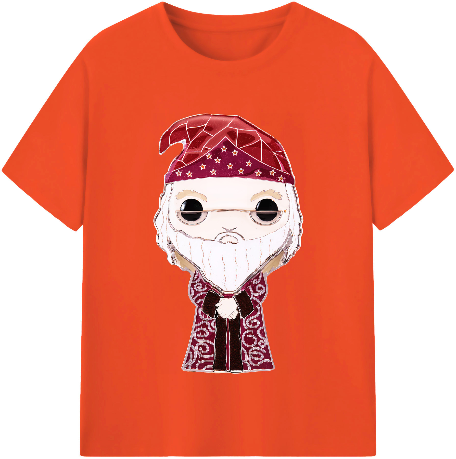 （画像用） Harry Potter ハリー・ポッターシリーズ 綿100％半袖Tシャツ（フロントプリント）