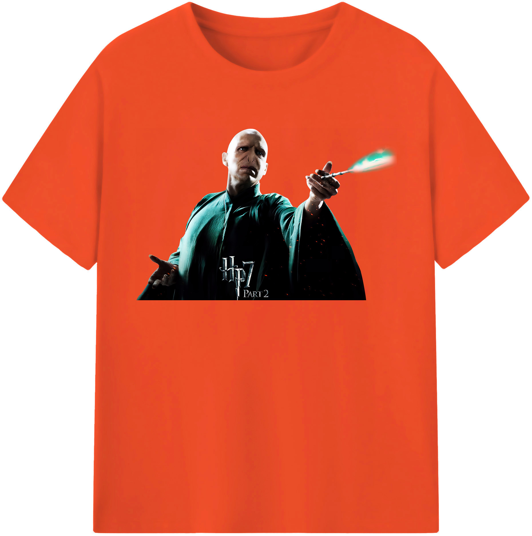 （画像用） Harry Potter ハリー・ポッターシリーズ 綿100％半袖Tシャツ（フロントプリント）