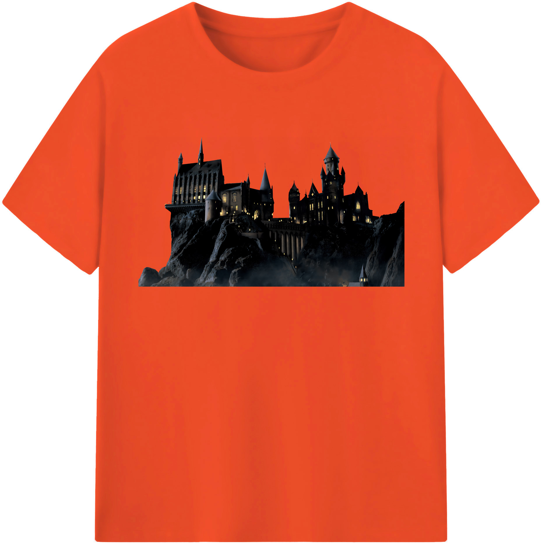 （画像用） Harry Potter ハリー・ポッターシリーズ 綿100％半袖Tシャツ（フロントプリント）