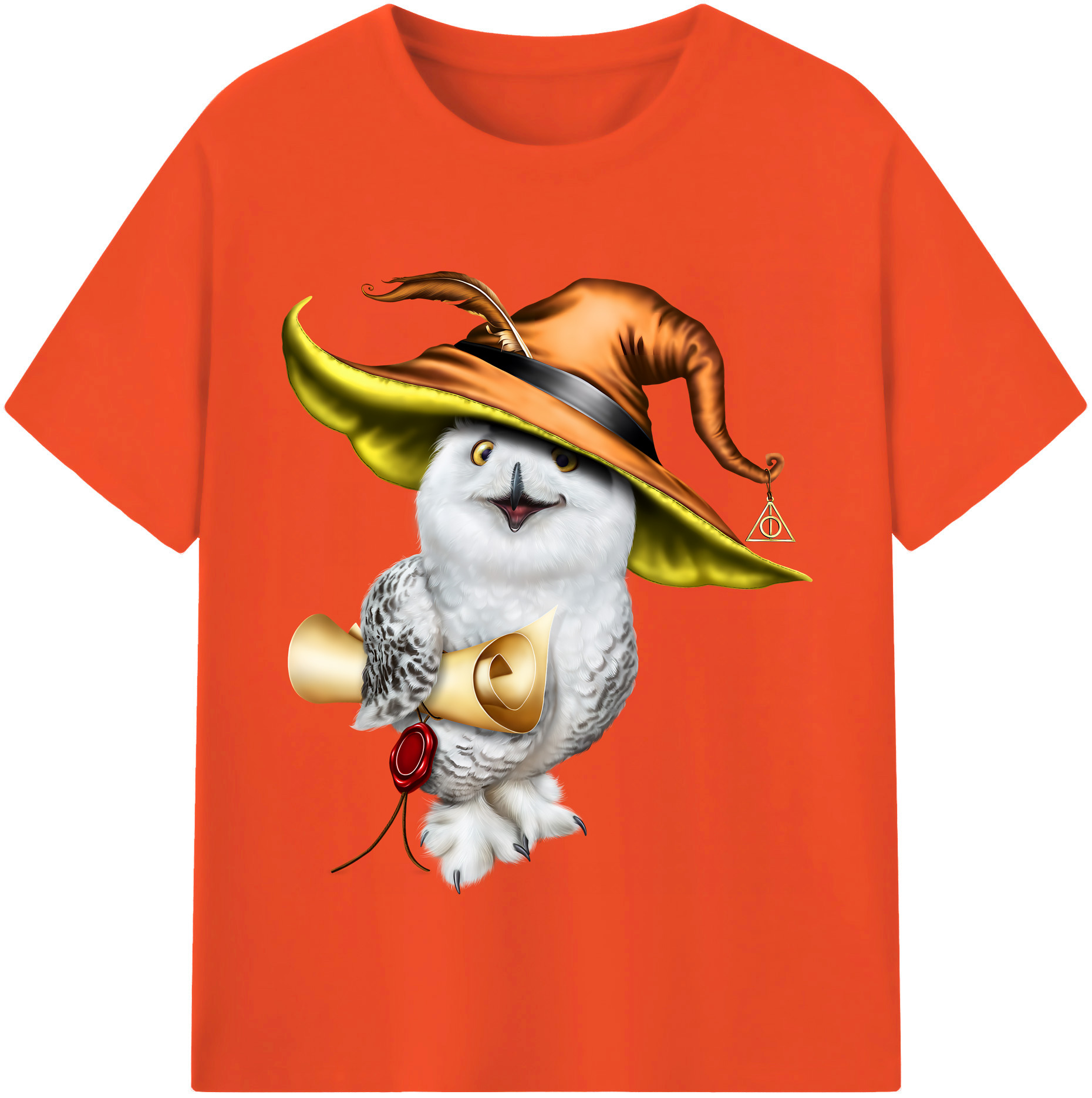 （画像用） Harry Potter ハリー・ポッターシリーズ 綿100％半袖Tシャツ（フロントプリント）