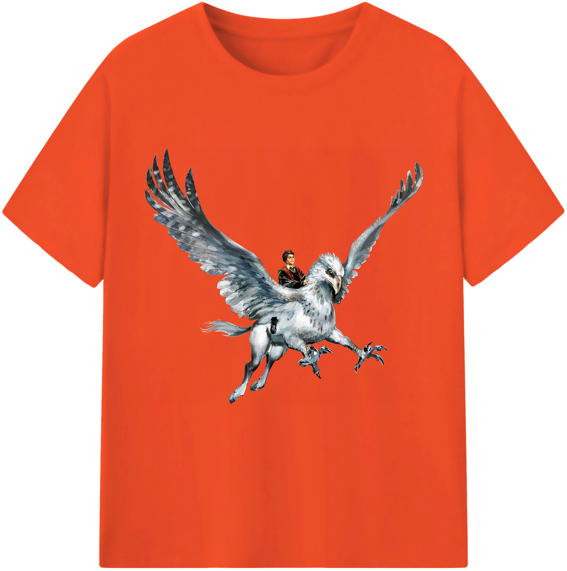 （画像用） Harry Potter ハリー・ポッターシリーズ 綿100％半袖Tシャツ（フロントプリント）