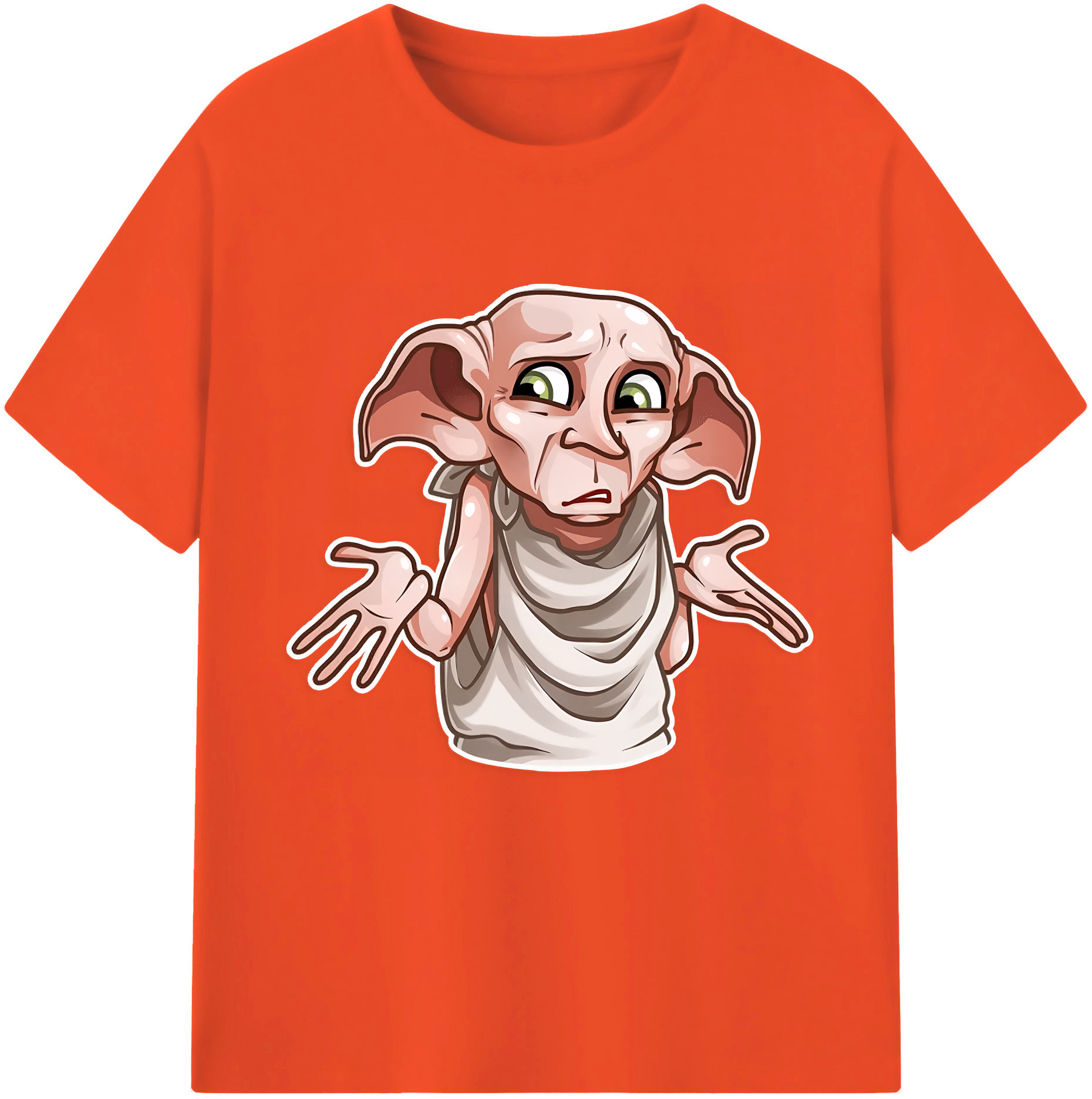 （画像用） Harry Potter ハリー・ポッターシリーズ 綿100％半袖Tシャツ（フロントプリント）