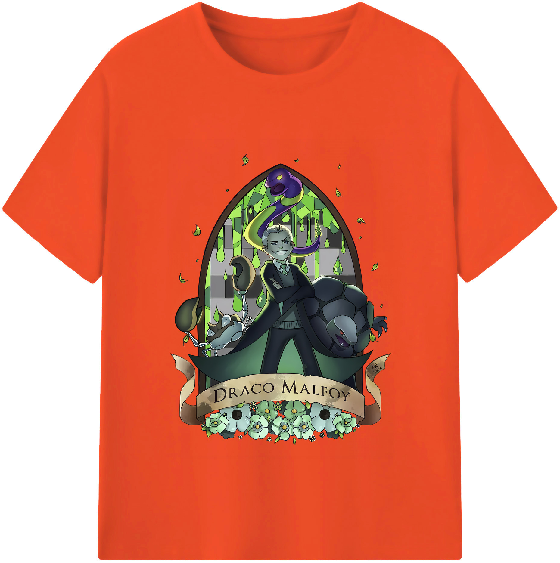 （画像用） Harry Potter ハリー・ポッターシリーズ 綿100％半袖Tシャツ（フロントプリント）