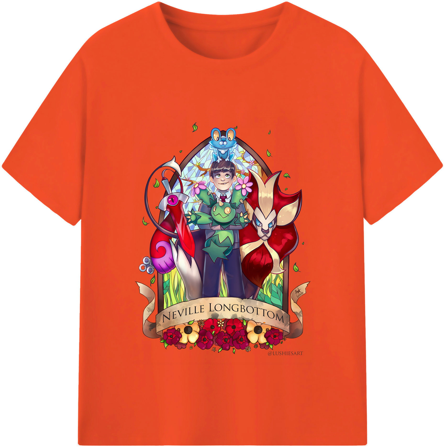（画像用） Harry Potter ハリー・ポッターシリーズ 綿100％半袖Tシャツ（フロントプリント）