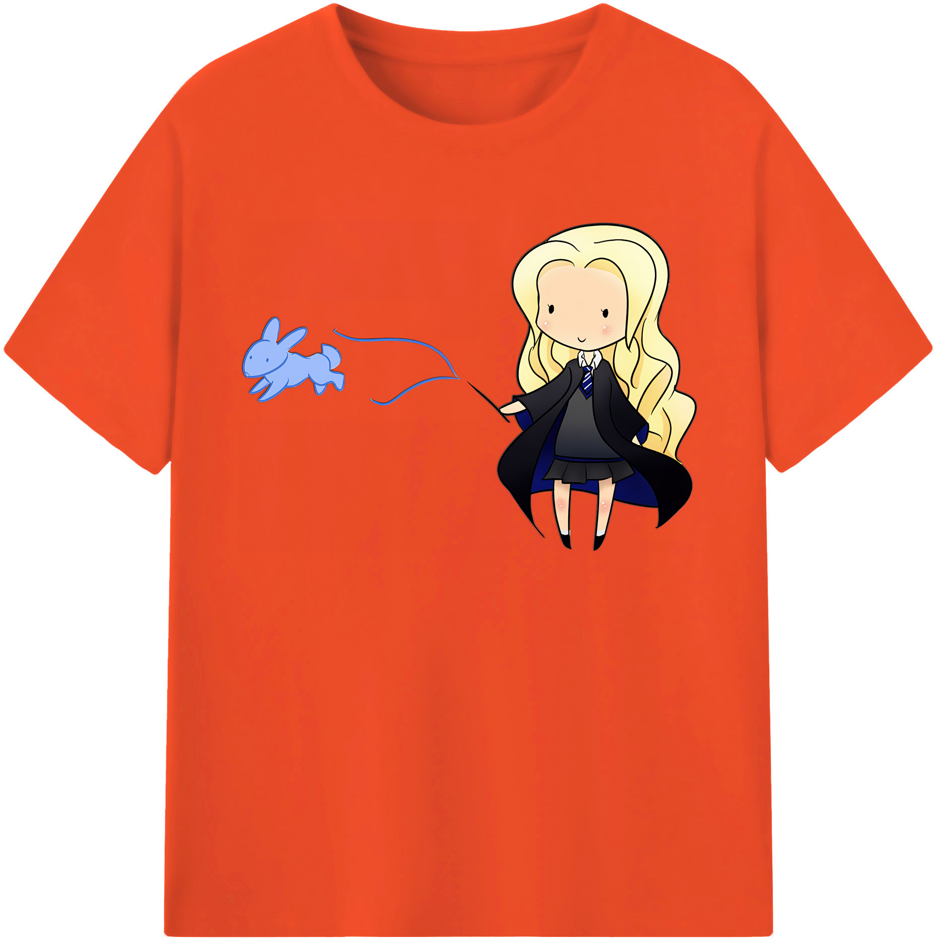 （画像用） Harry Potter ハリー・ポッターシリーズ 綿100％半袖Tシャツ（フロントプリント）