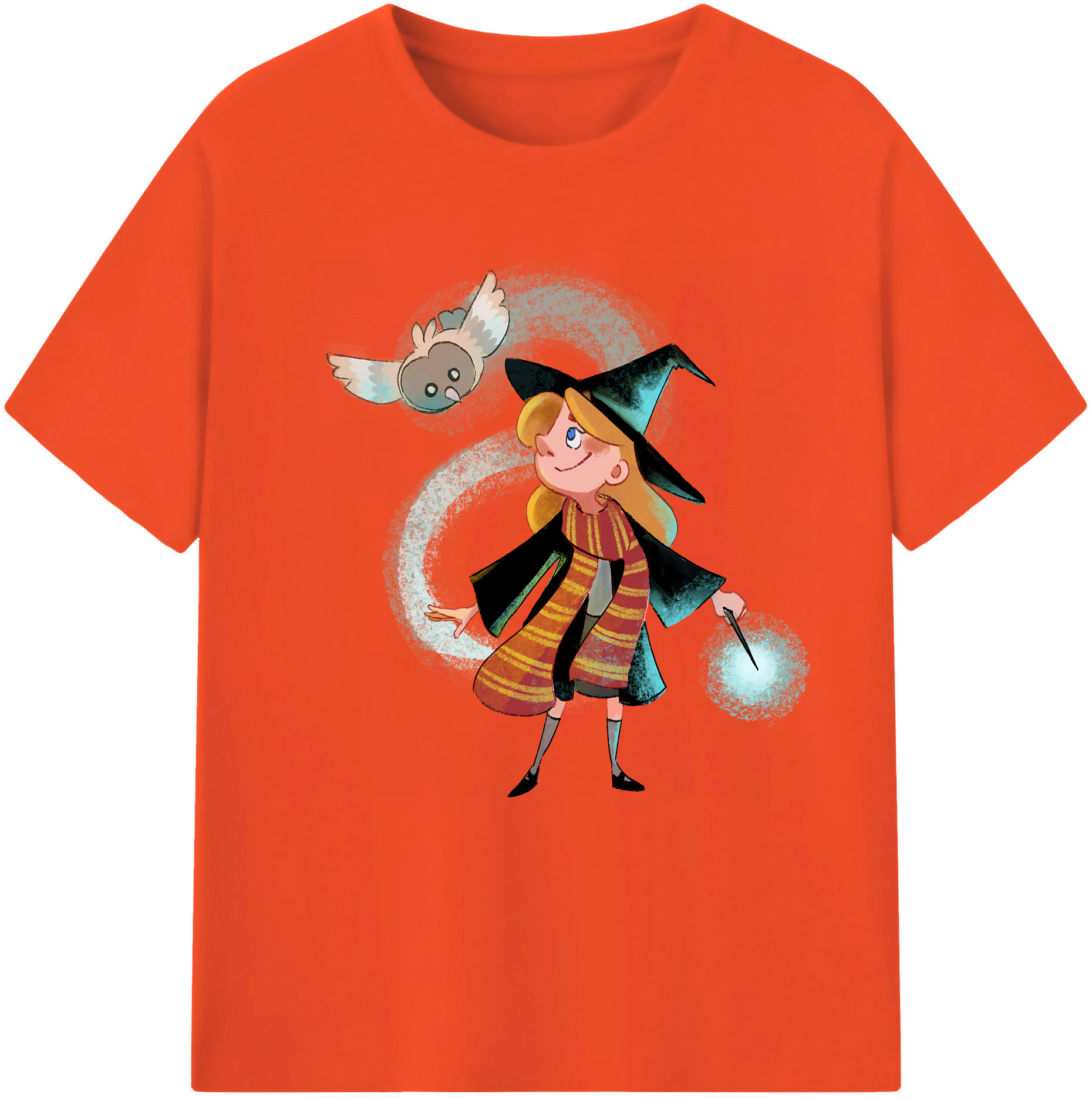 （画像用） Harry Potter ハリー・ポッターシリーズ 綿100％半袖Tシャツ（フロントプリント）