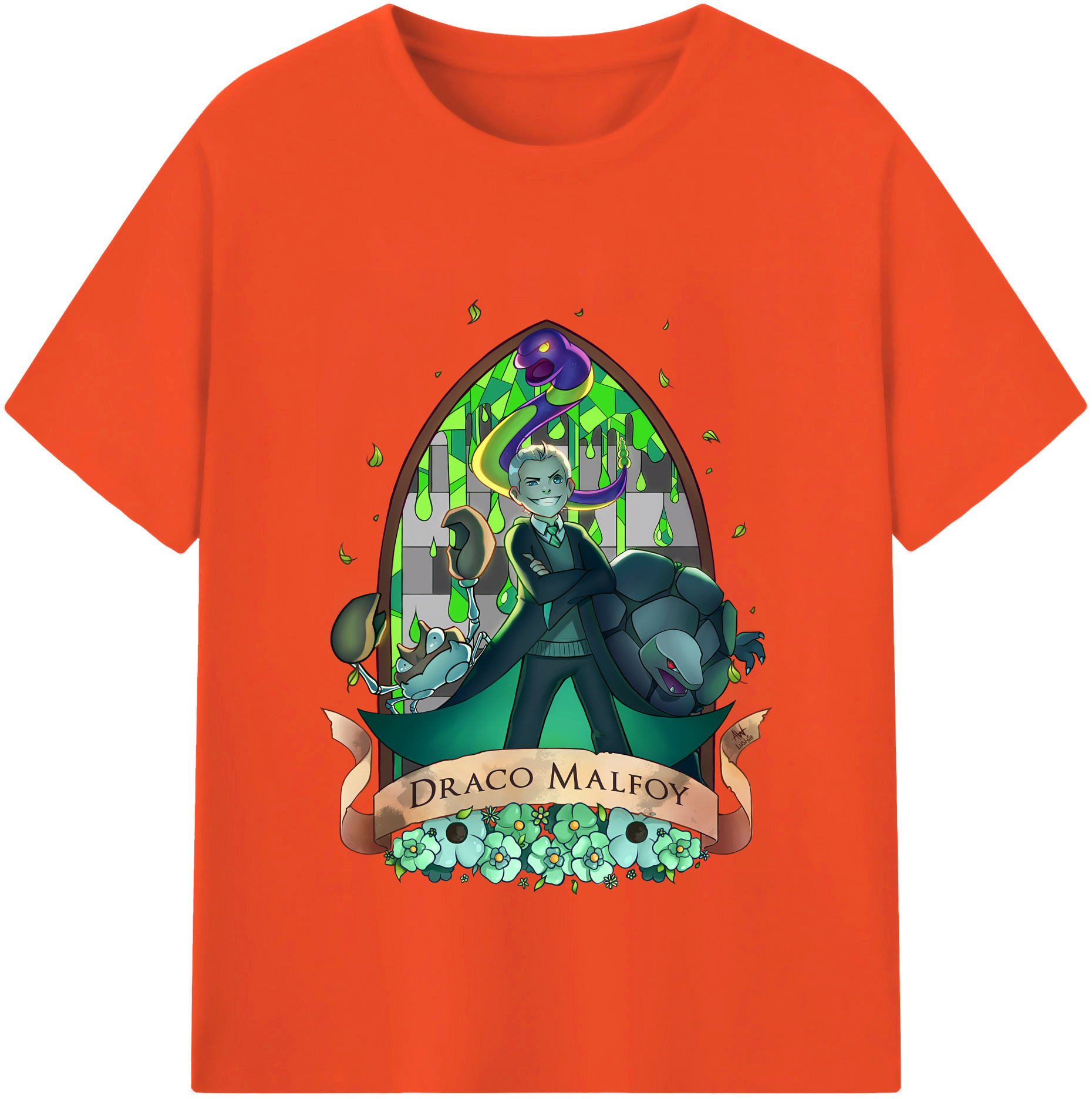 （画像用） Harry Potter ハリー・ポッターシリーズ 綿100％半袖Tシャツ（フロントプリント）