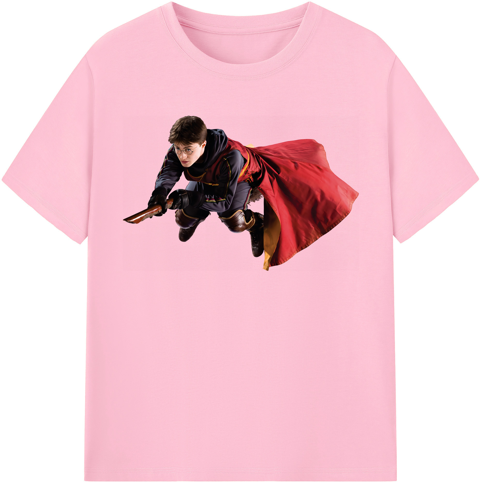 （画像用） Harry Potter ハリー・ポッターシリーズ 綿100％半袖Tシャツ（フロントプリント）