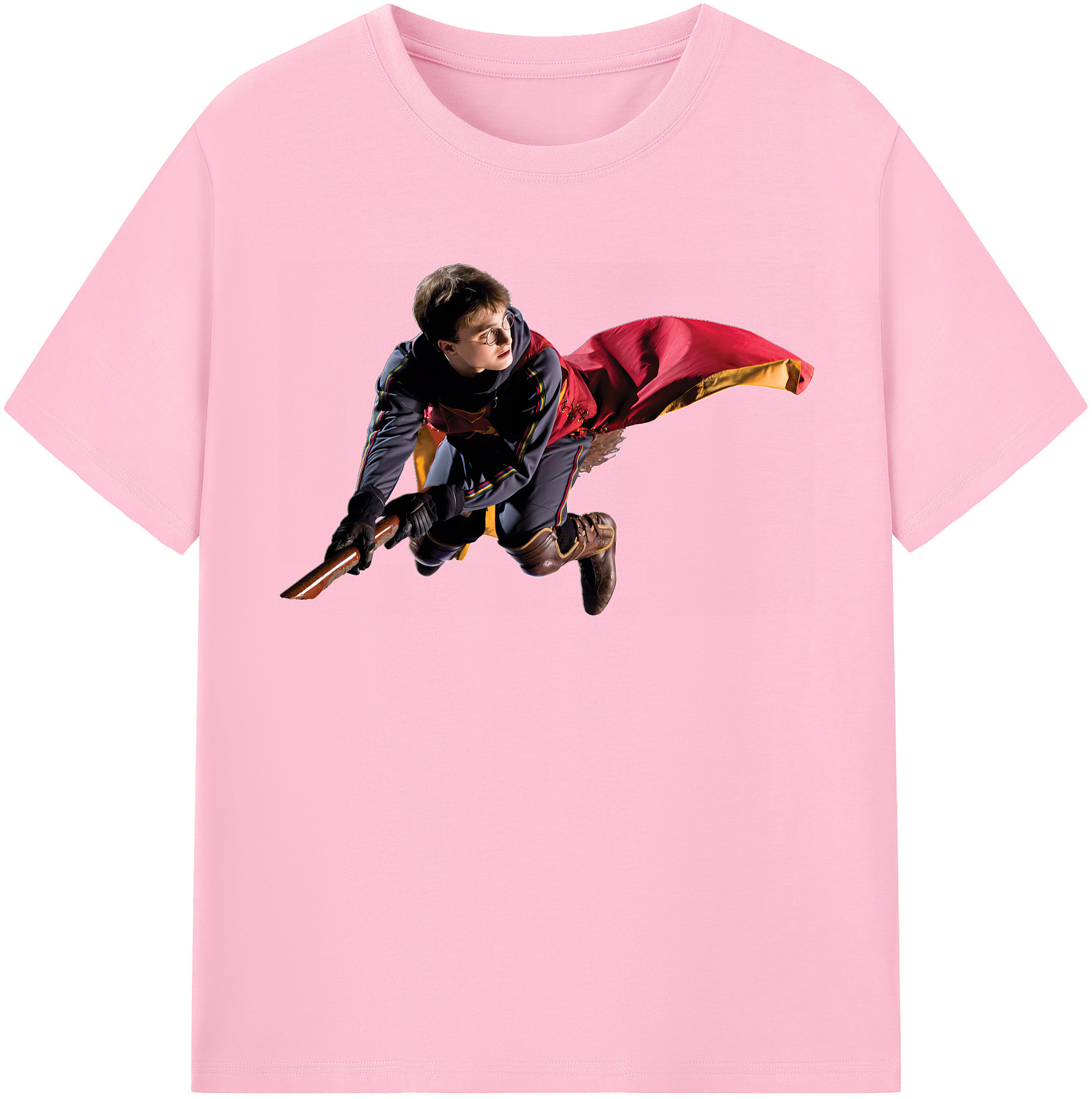 （画像用） Harry Potter ハリー・ポッターシリーズ 綿100％半袖Tシャツ（フロントプリント）