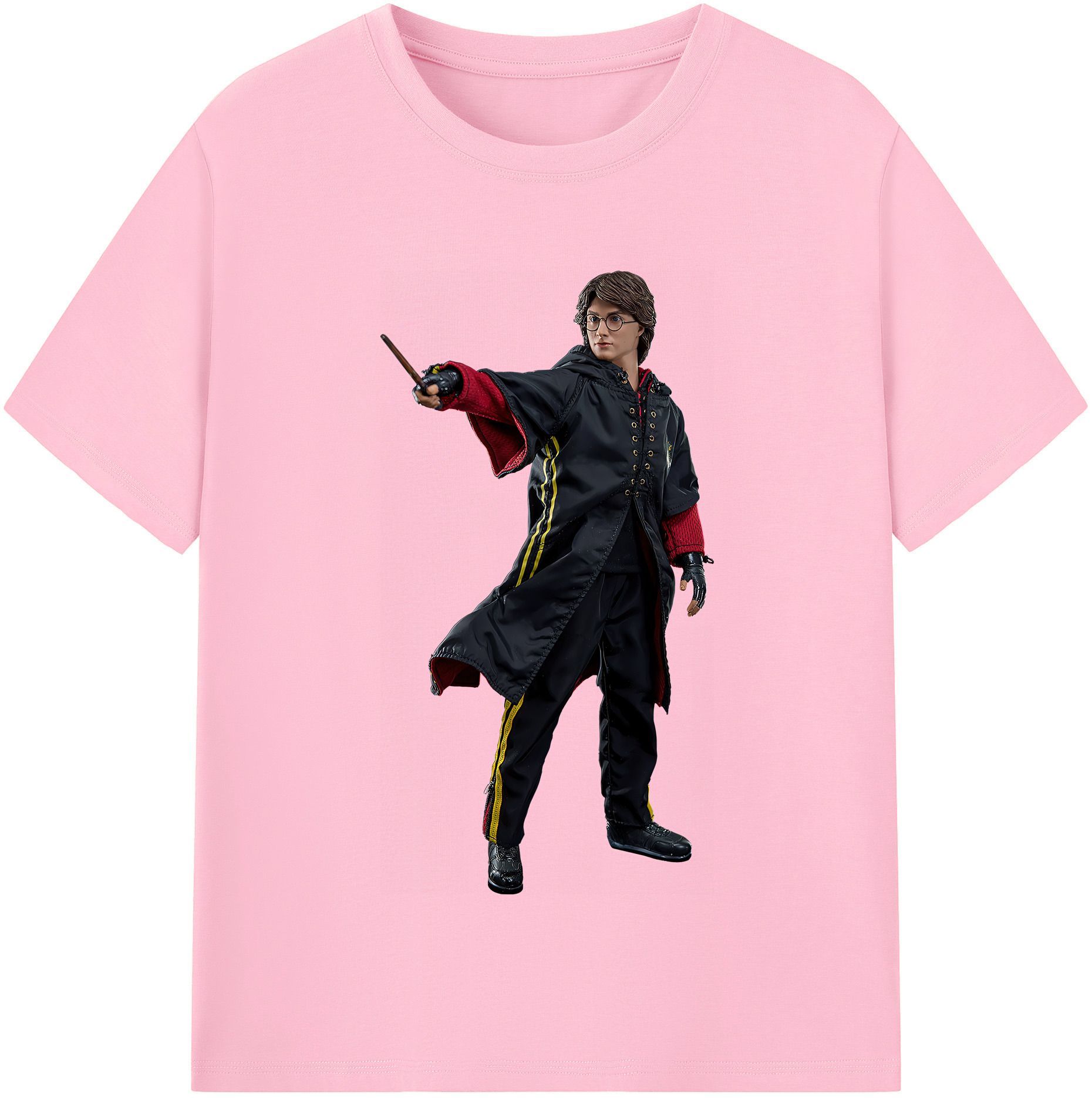 （画像用） Harry Potter ハリー・ポッターシリーズ 綿100％半袖Tシャツ（フロントプリント）