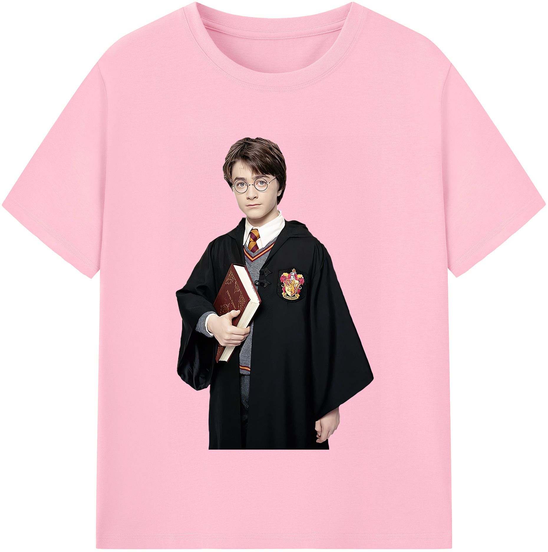 （画像用） Harry Potter ハリー・ポッターシリーズ 綿100％半袖Tシャツ（フロントプリント）