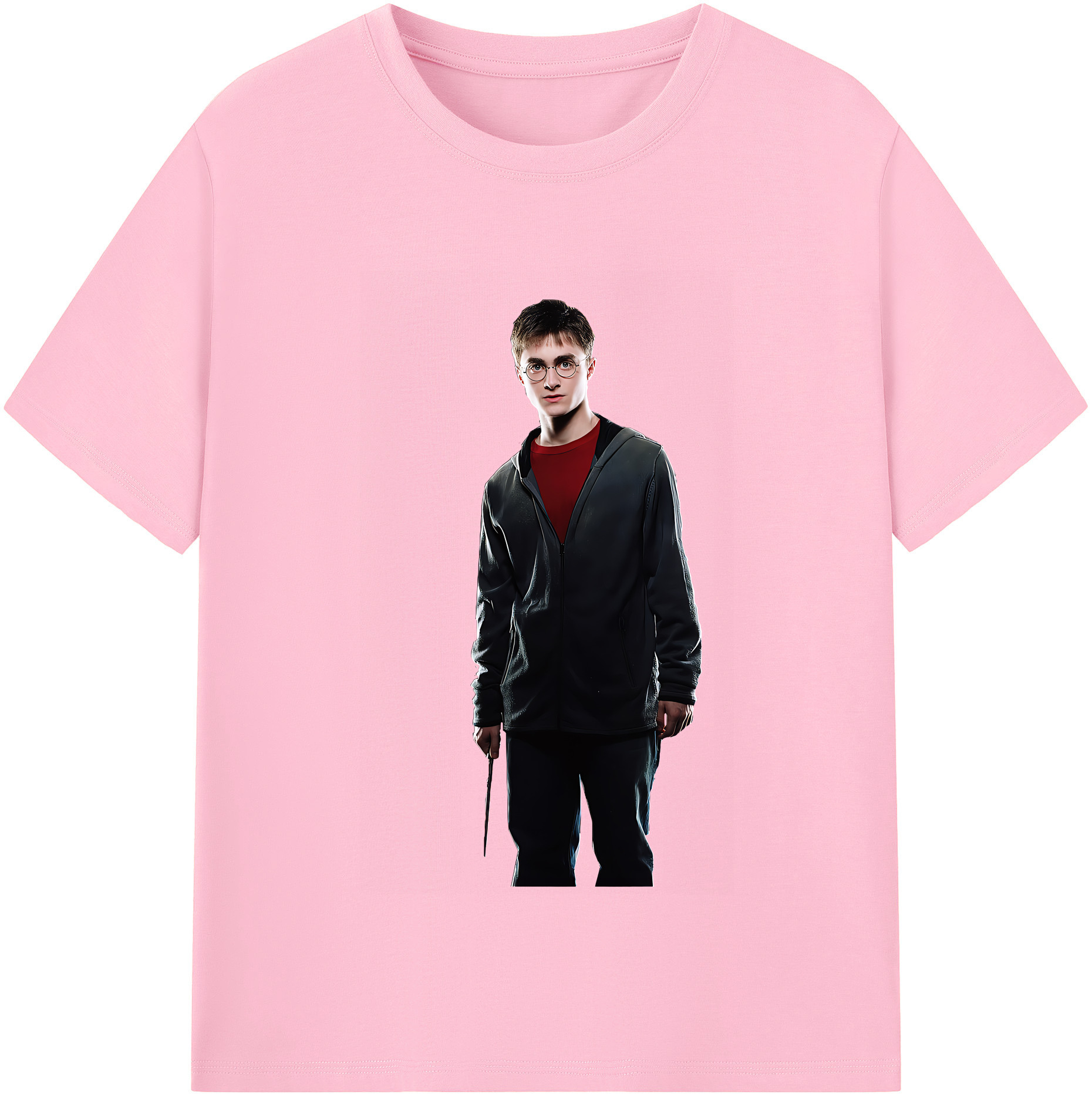 （画像用） Harry Potter ハリー・ポッターシリーズ 綿100％半袖Tシャツ（フロントプリント）