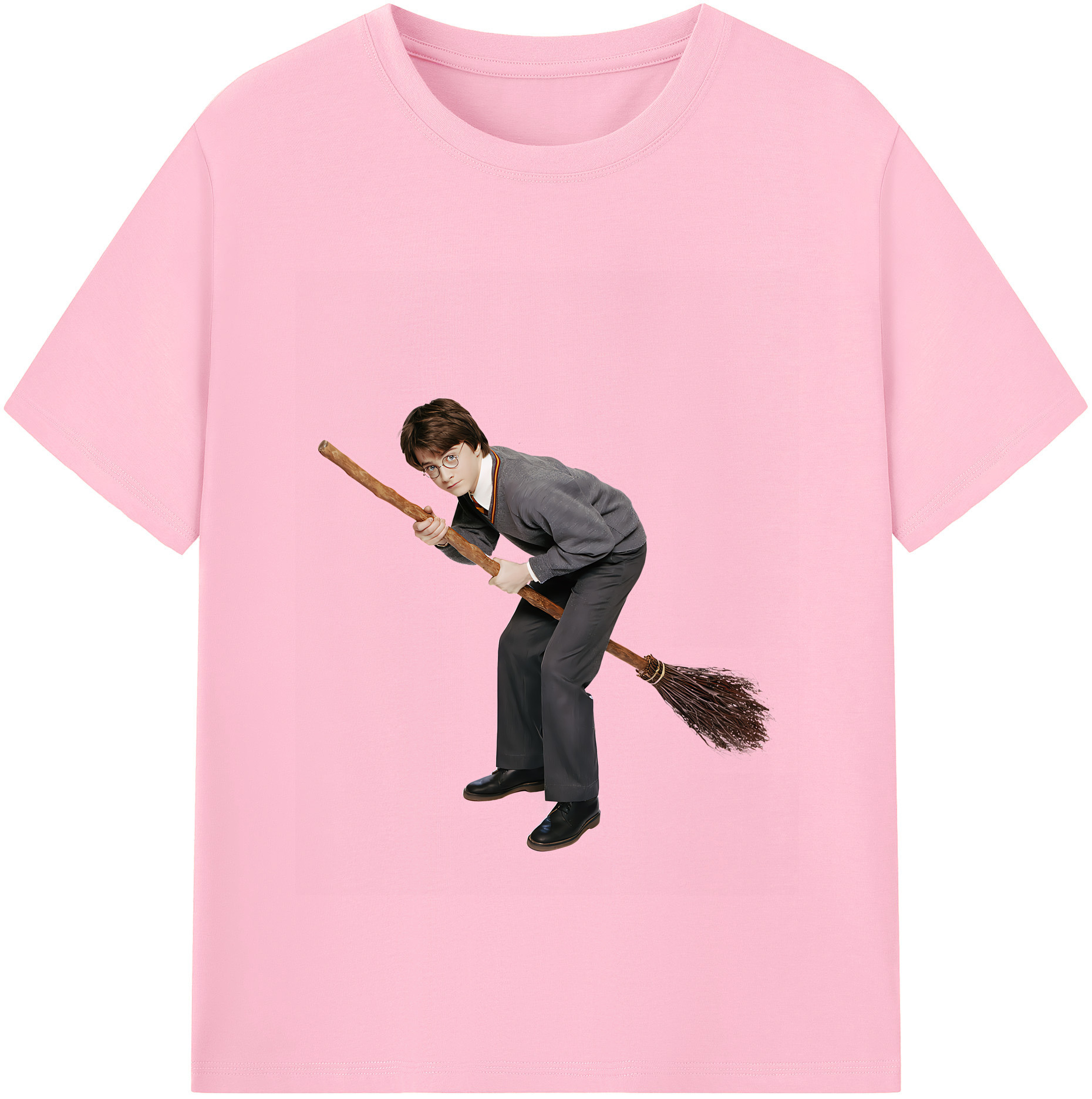 （画像用） Harry Potter ハリー・ポッターシリーズ 綿100％半袖Tシャツ（フロントプリント）