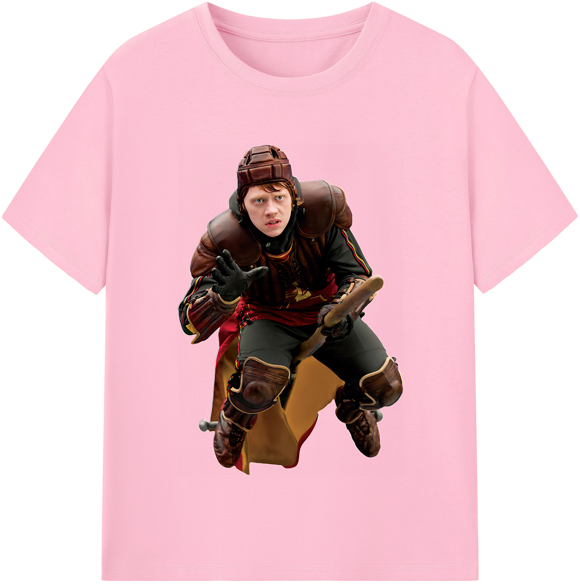 （画像用） Harry Potter ハリー・ポッターシリーズ 綿100％半袖Tシャツ（フロントプリント）