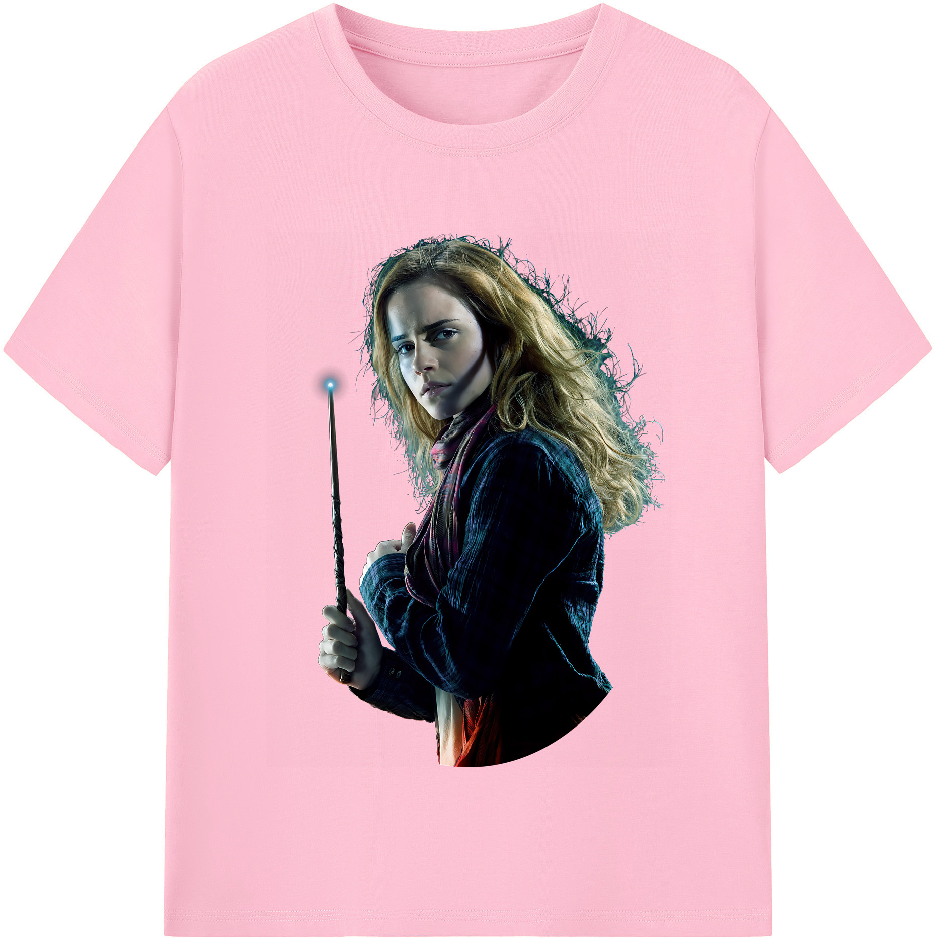 （画像用） Harry Potter ハリー・ポッターシリーズ 綿100％半袖Tシャツ（フロントプリント）