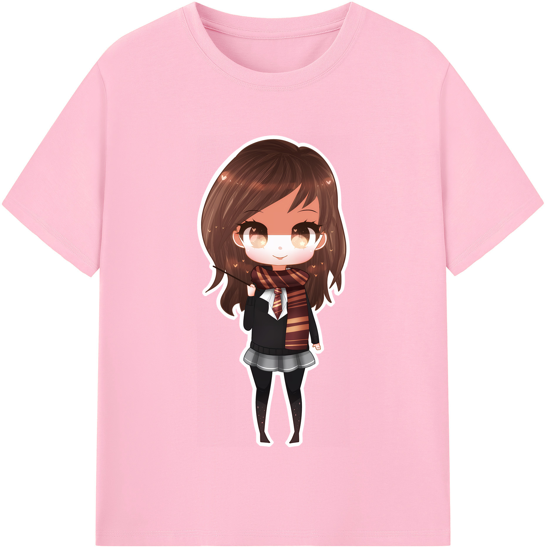 （画像用） Harry Potter ハリー・ポッターシリーズ 綿100％半袖Tシャツ（フロントプリント）