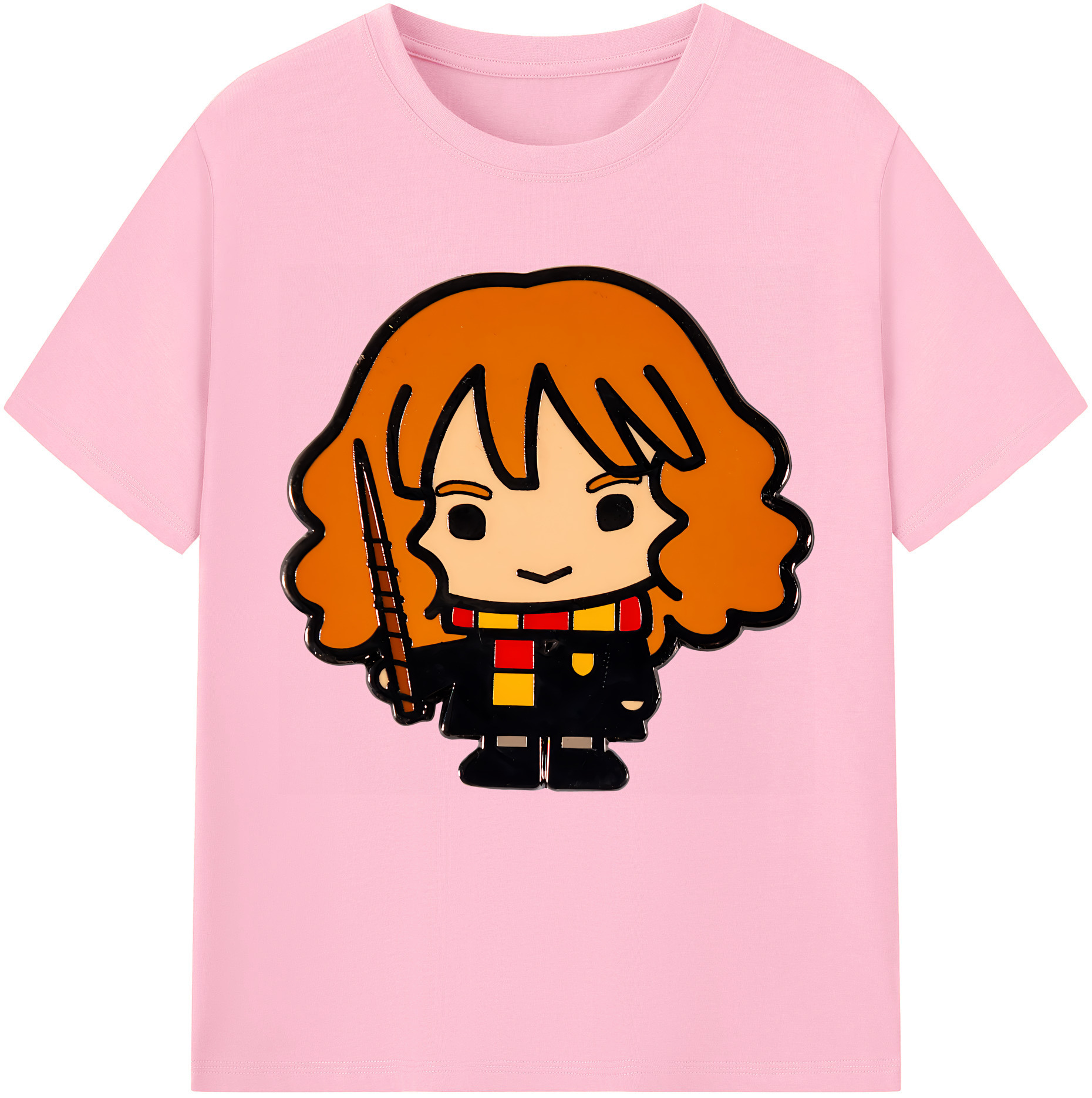 （画像用） Harry Potter ハリー・ポッターシリーズ 綿100％半袖Tシャツ（フロントプリント）
