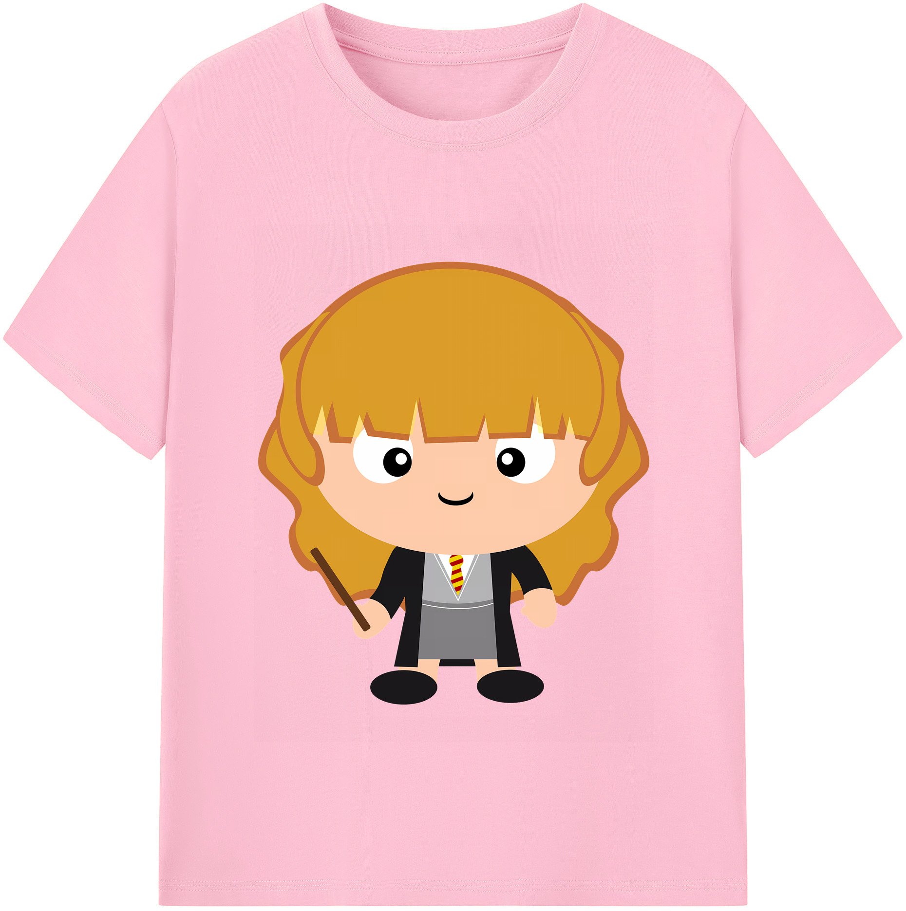 （画像用） Harry Potter ハリー・ポッターシリーズ 綿100％半袖Tシャツ（フロントプリント）