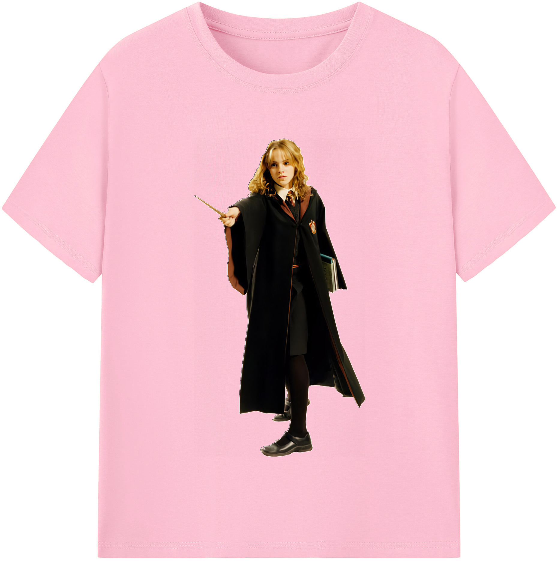 （画像用） Harry Potter ハリー・ポッターシリーズ 綿100％半袖Tシャツ（フロントプリント）