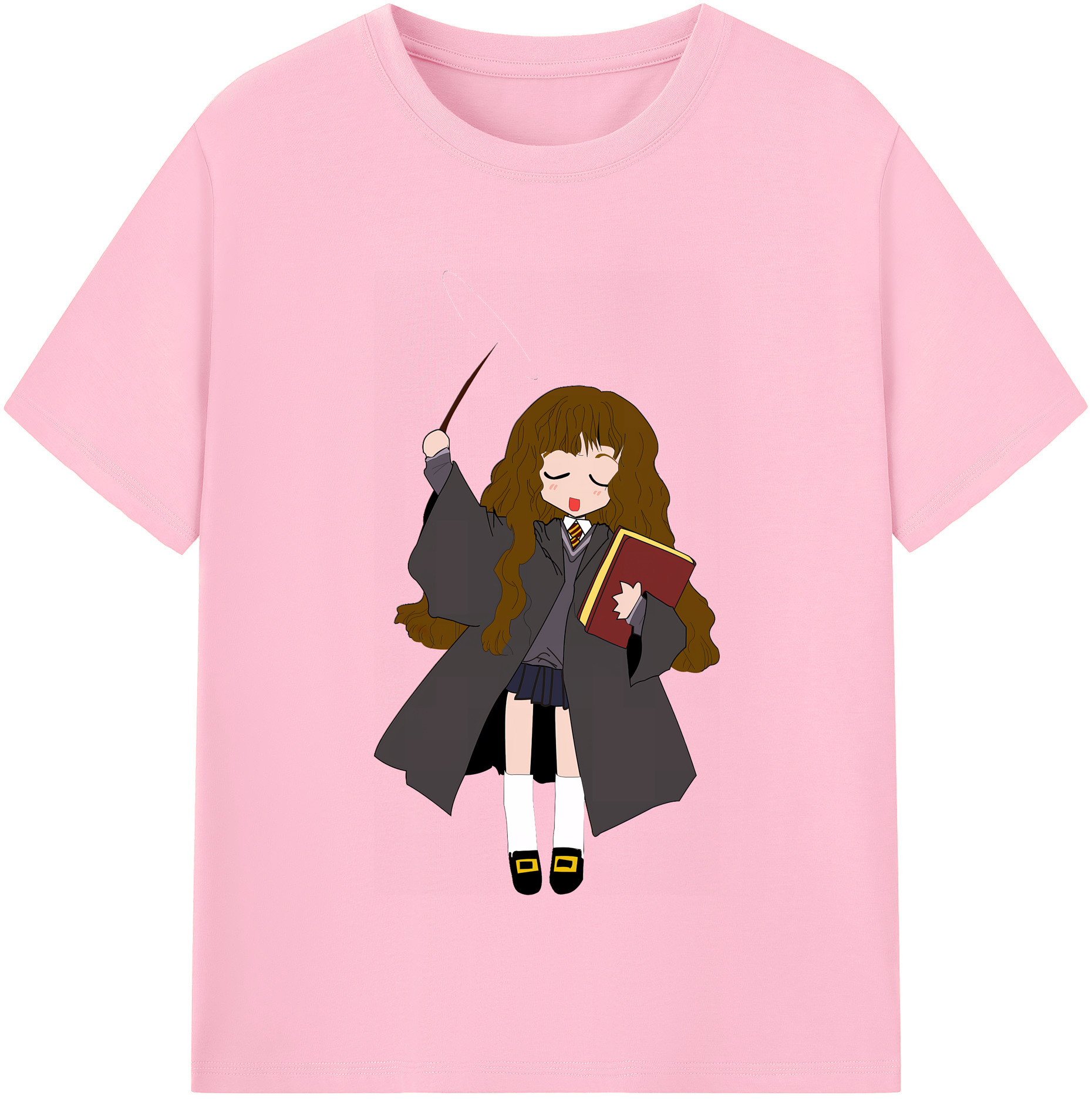 （画像用） Harry Potter ハリー・ポッターシリーズ 綿100％半袖Tシャツ（フロントプリント）