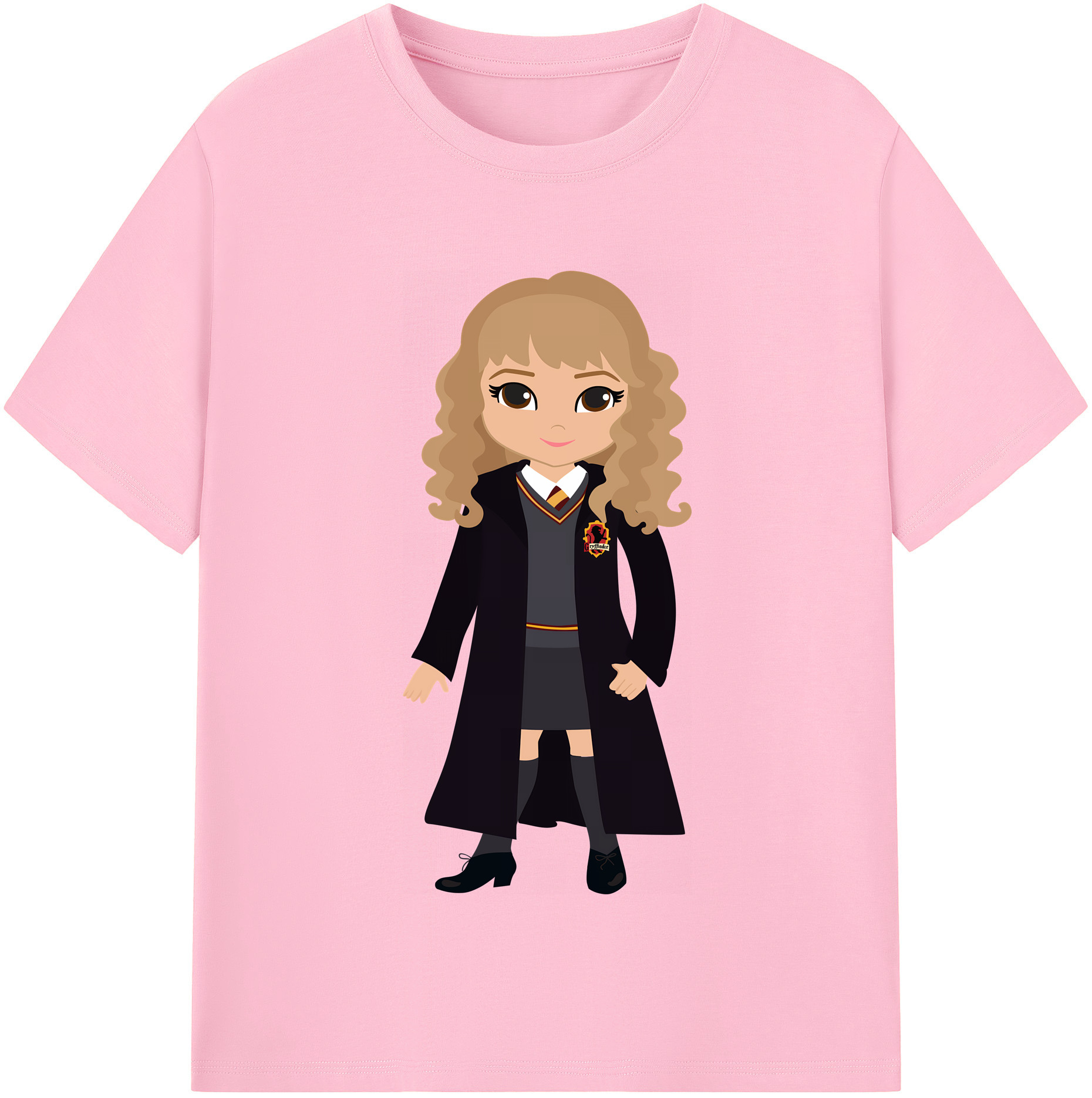 （画像用） Harry Potter ハリー・ポッターシリーズ 綿100％半袖Tシャツ（フロントプリント）